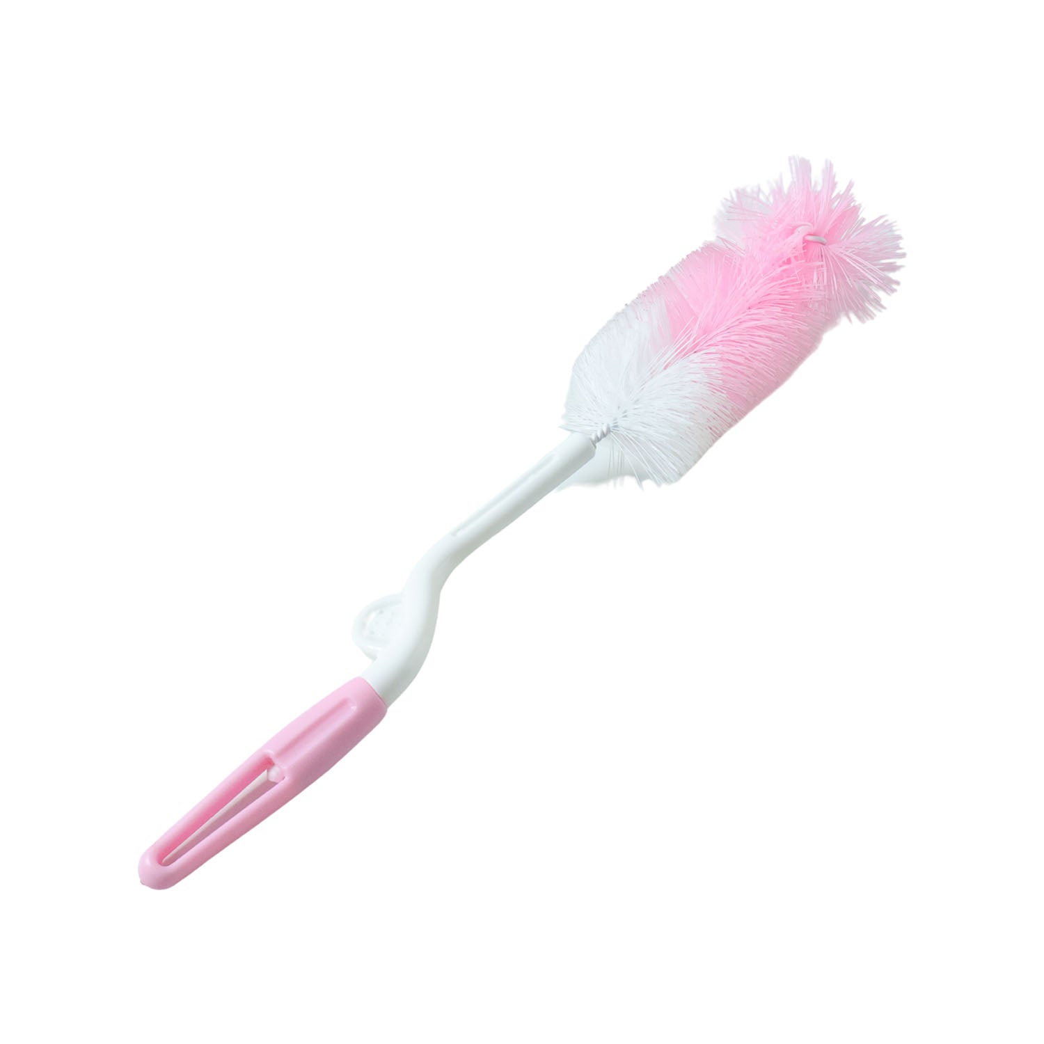 Bottle scrubber with durable bristles for deep cleaning