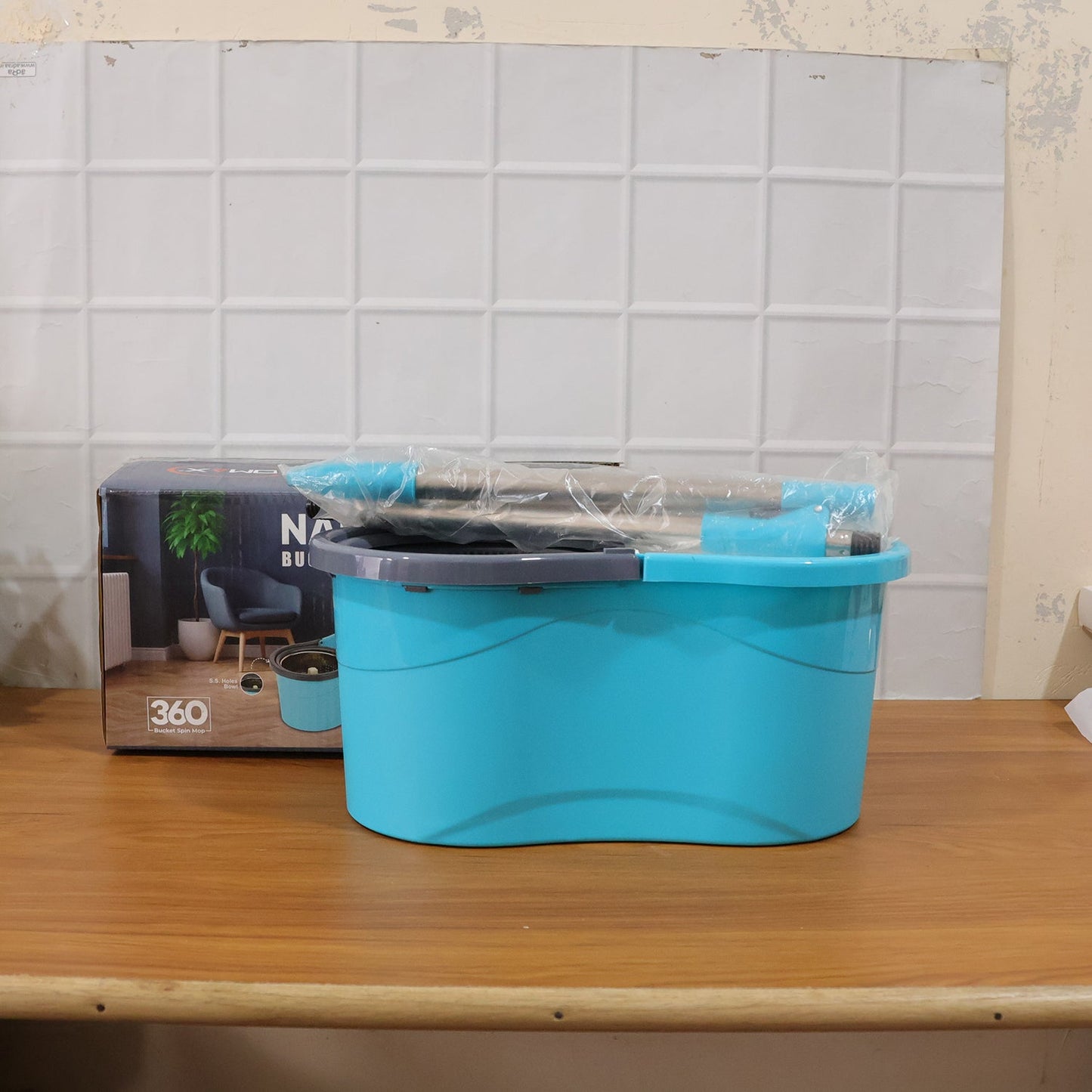 reusable microfiber mop bucket set for home use
