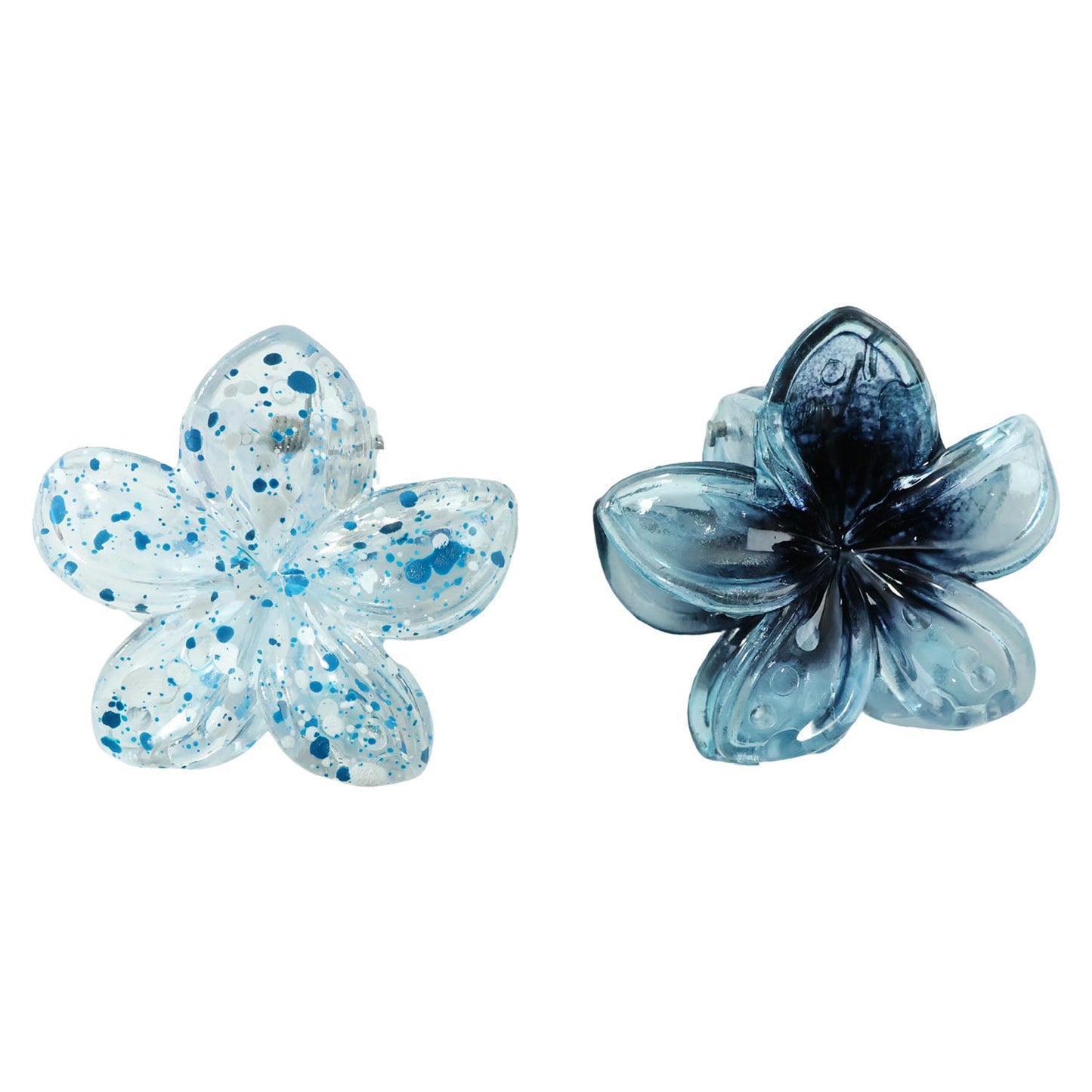 Mix color hair accessory floral clip ideal for casual styling