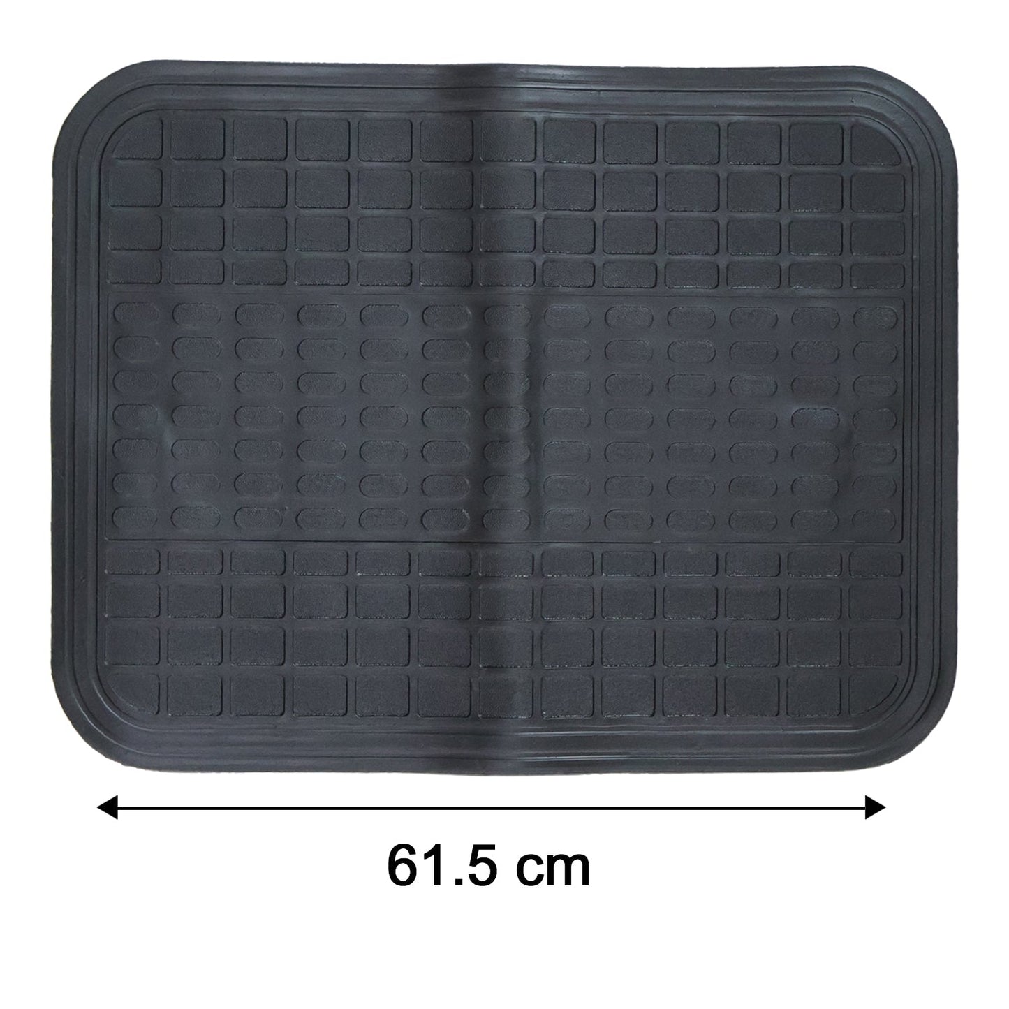 Close-up of textured anti-slip surface of waterproof car mats