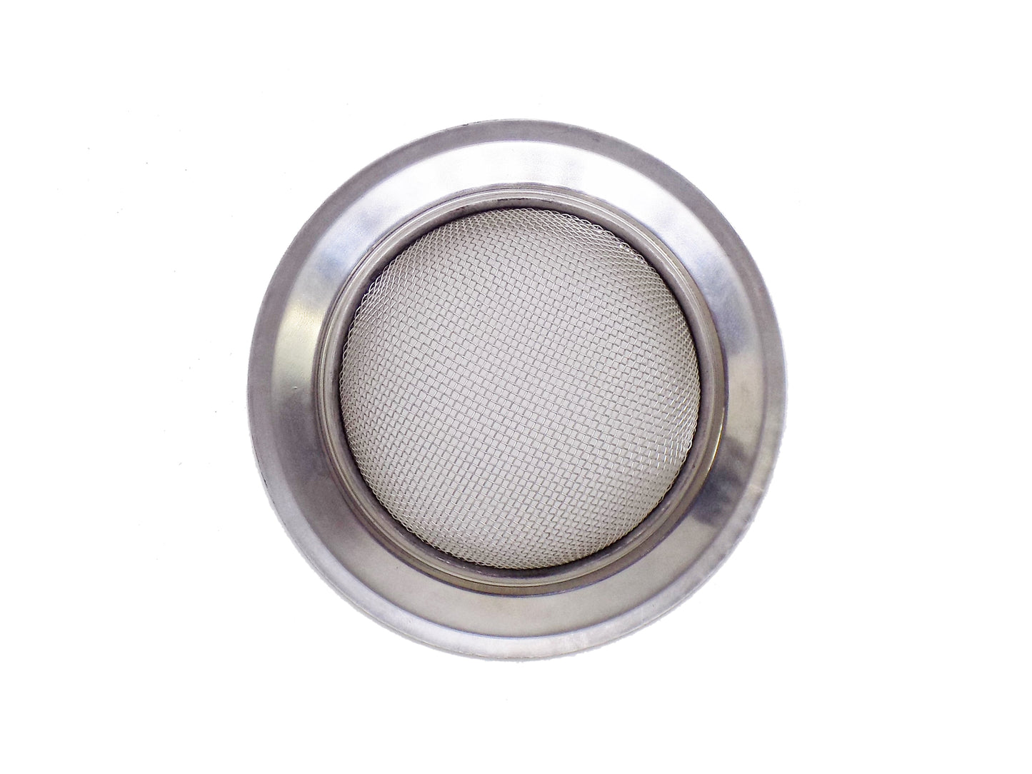 Multiple Indo Glow stainless steel sink strainers showcasing their sleek design.