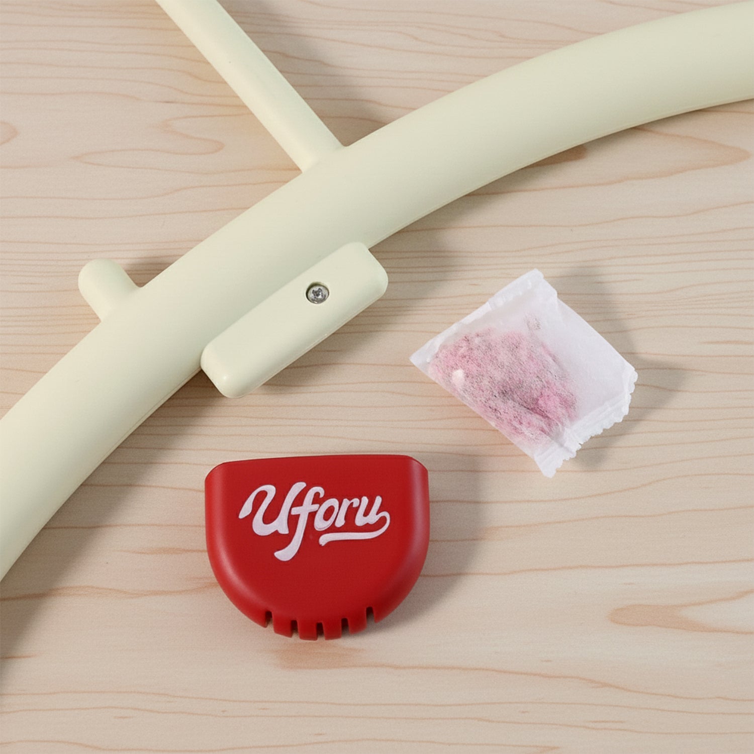 Plastic anti-slip clothes hanger with smooth edges to protect delicate fabrics