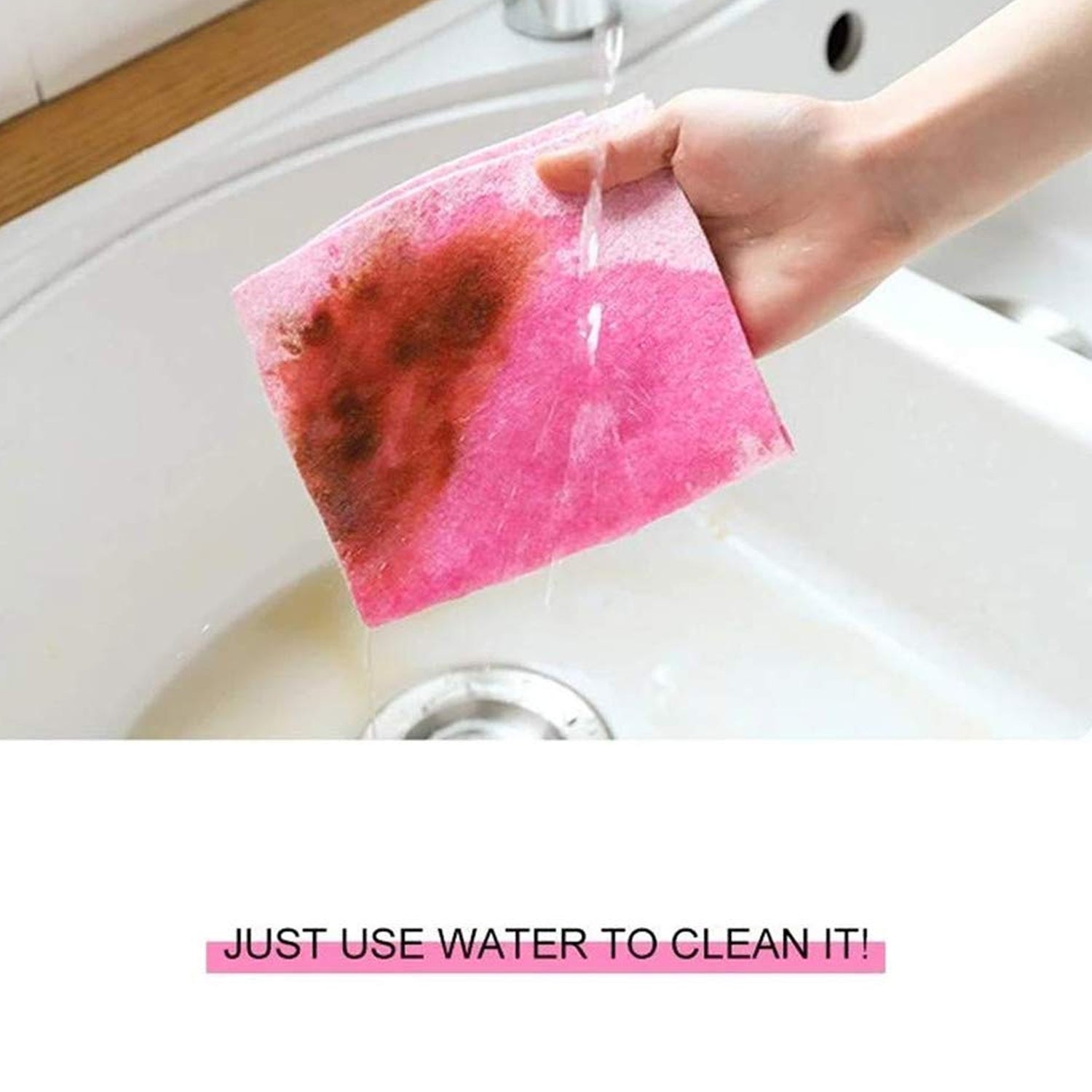High absorbency wiping cloth for spill cleanup