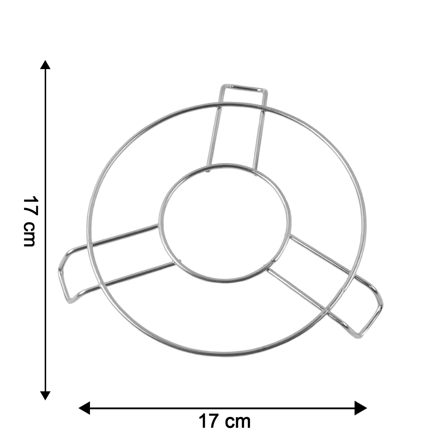 Round table ring pot stand made of stainless steel for cookware