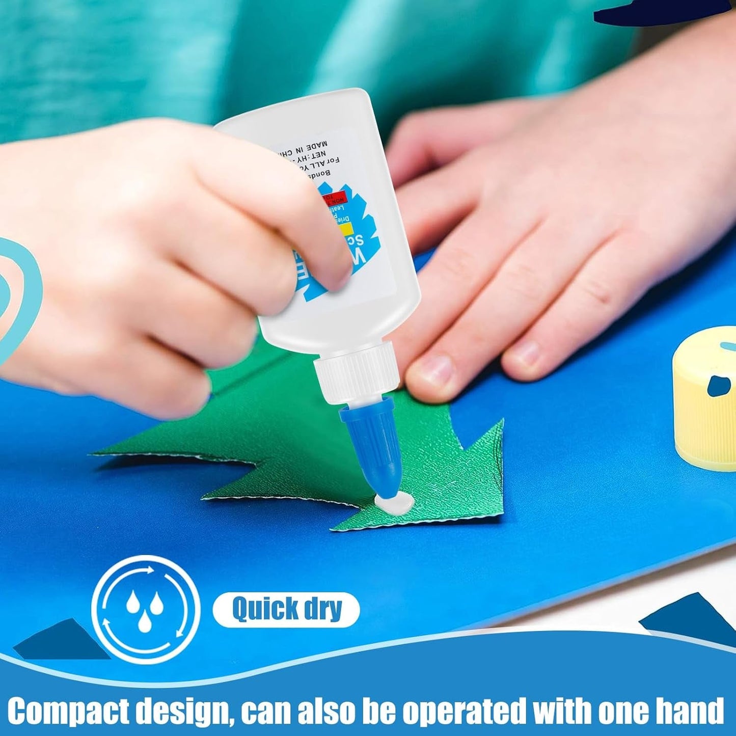 DIY craft glue pen with smooth adhesive flow from the multipurpose set