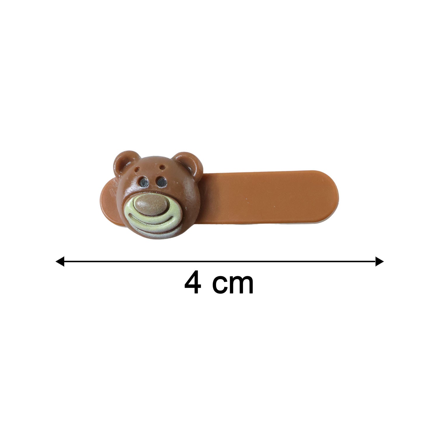 Decorative bear design hair accessories in set
