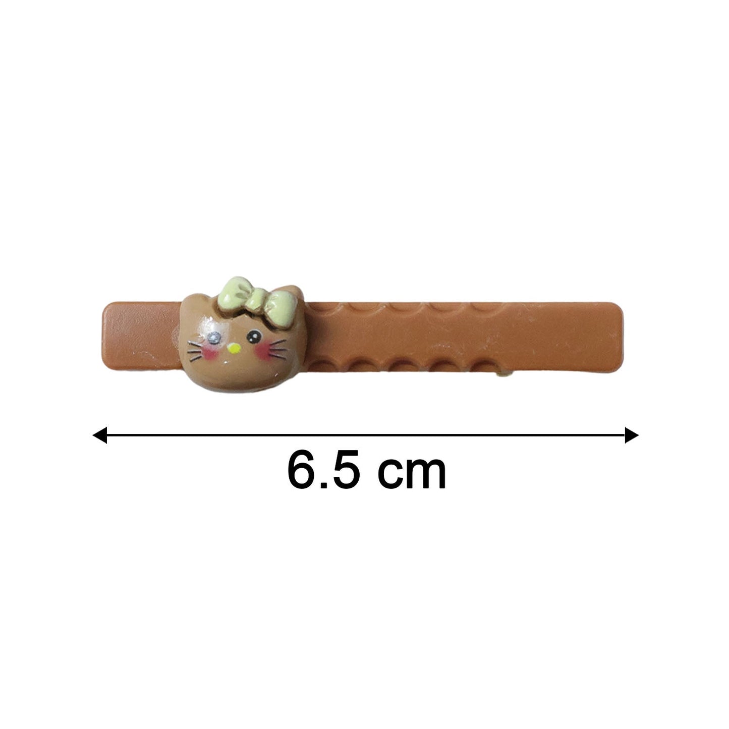 Neutral image showing hair clip size and dimensions