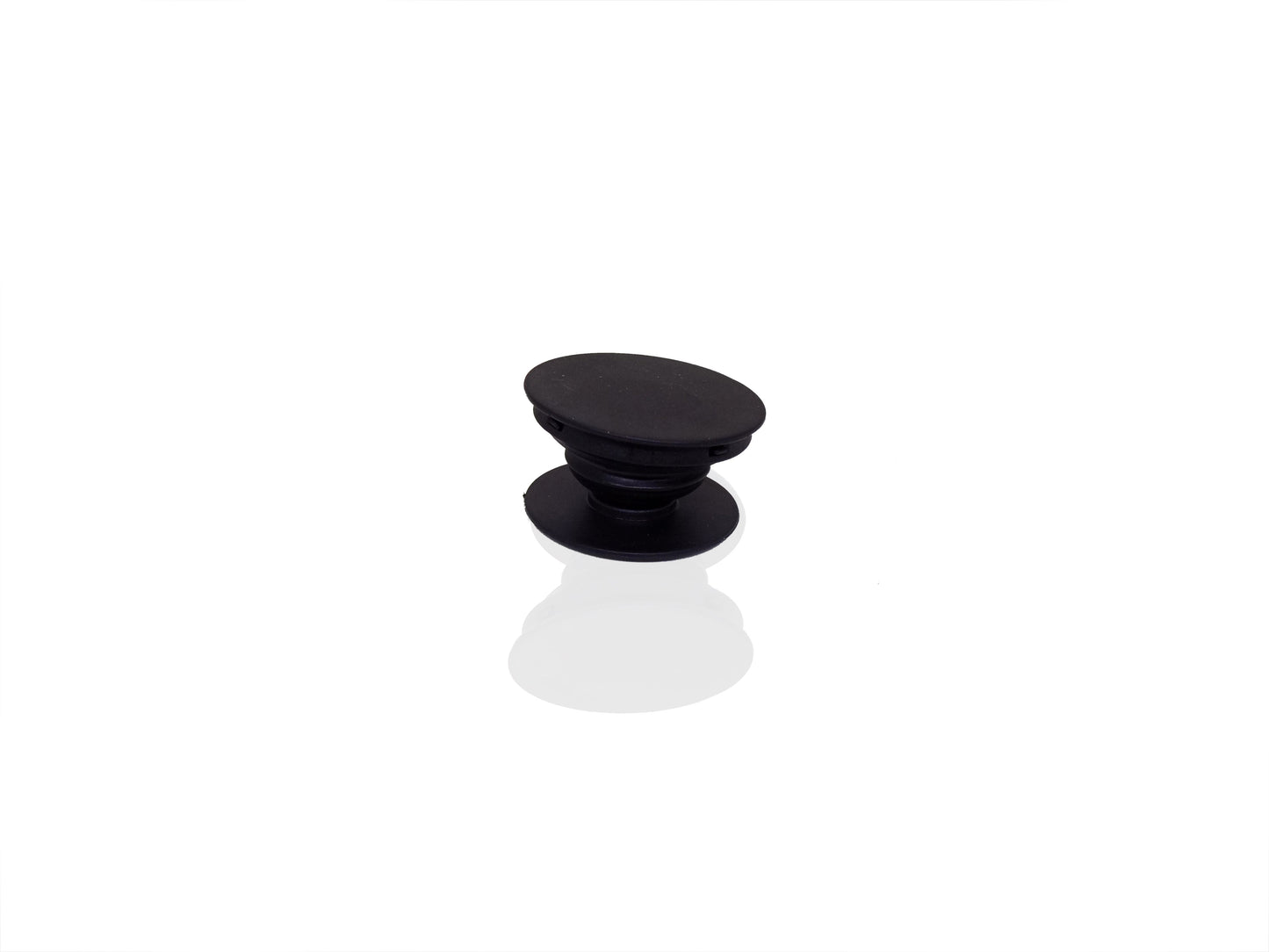 Decorative mobile phone holder with a strong reusable adhesive backing.