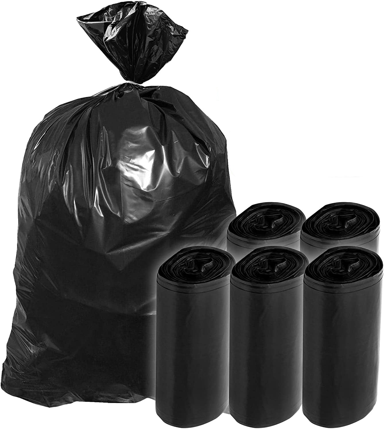 Pack of 30 eco-friendly garbage bags, perfect for Indian homes.