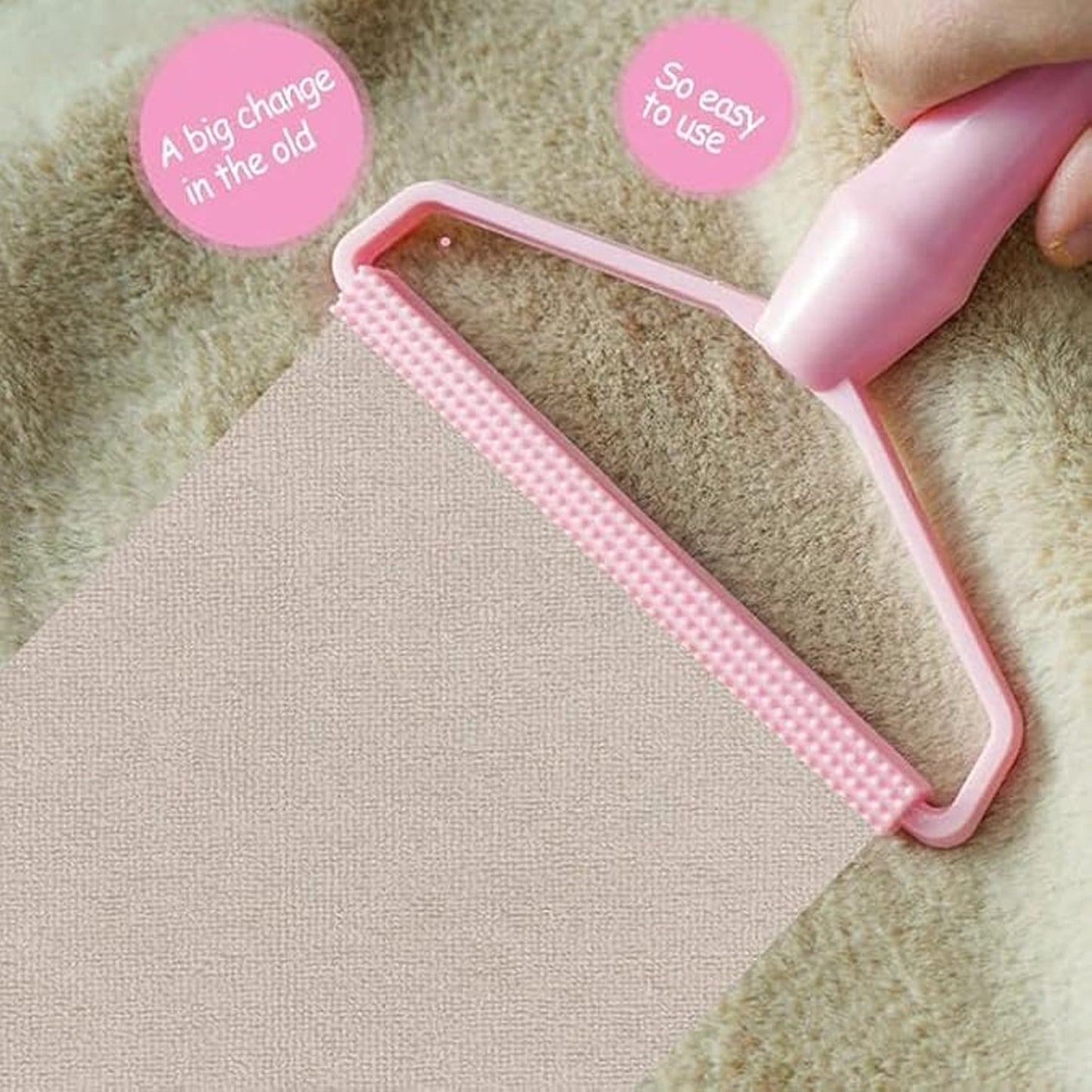Hair cleaner lint roller for fabrics and sofas