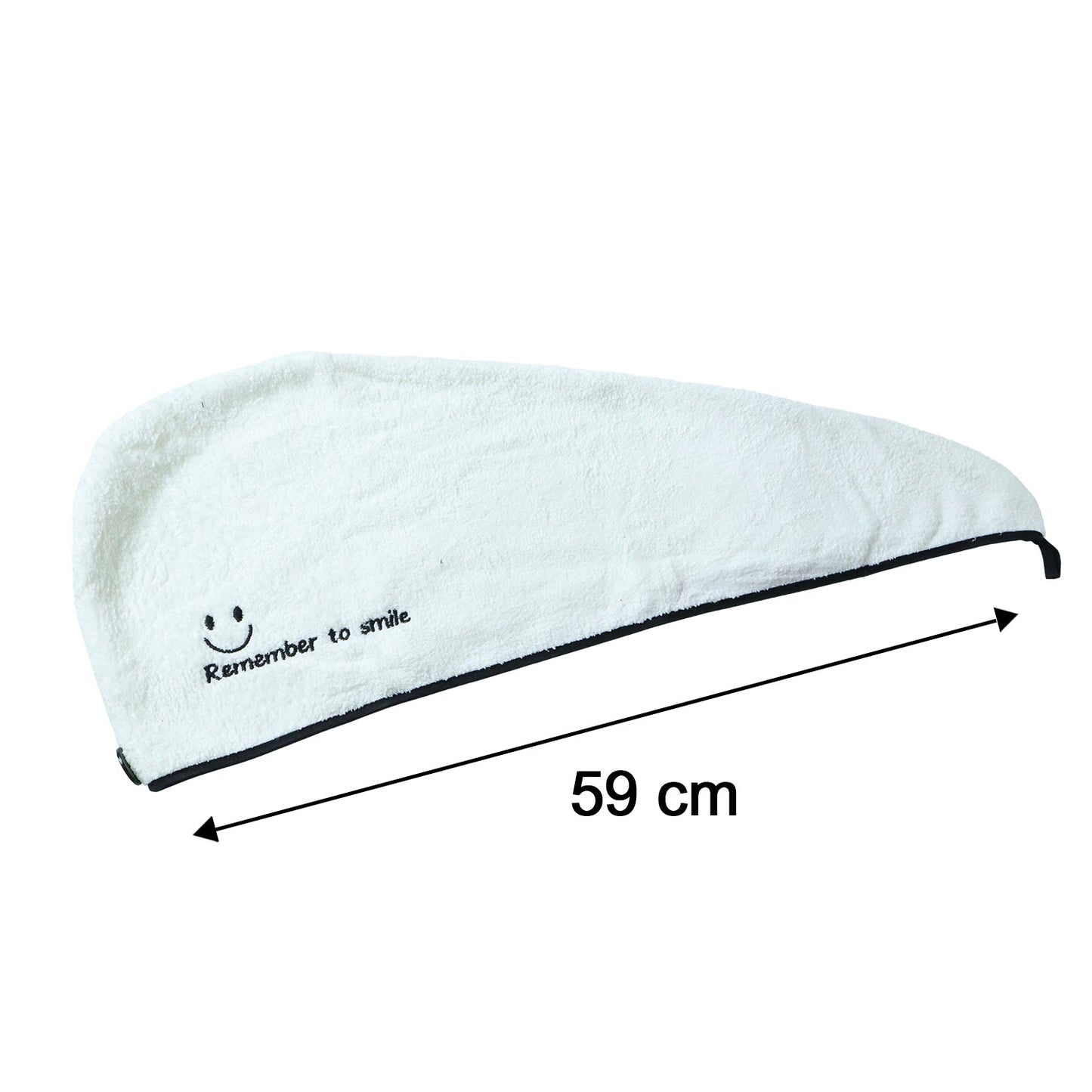 Soft microfiber hair towel turban for women