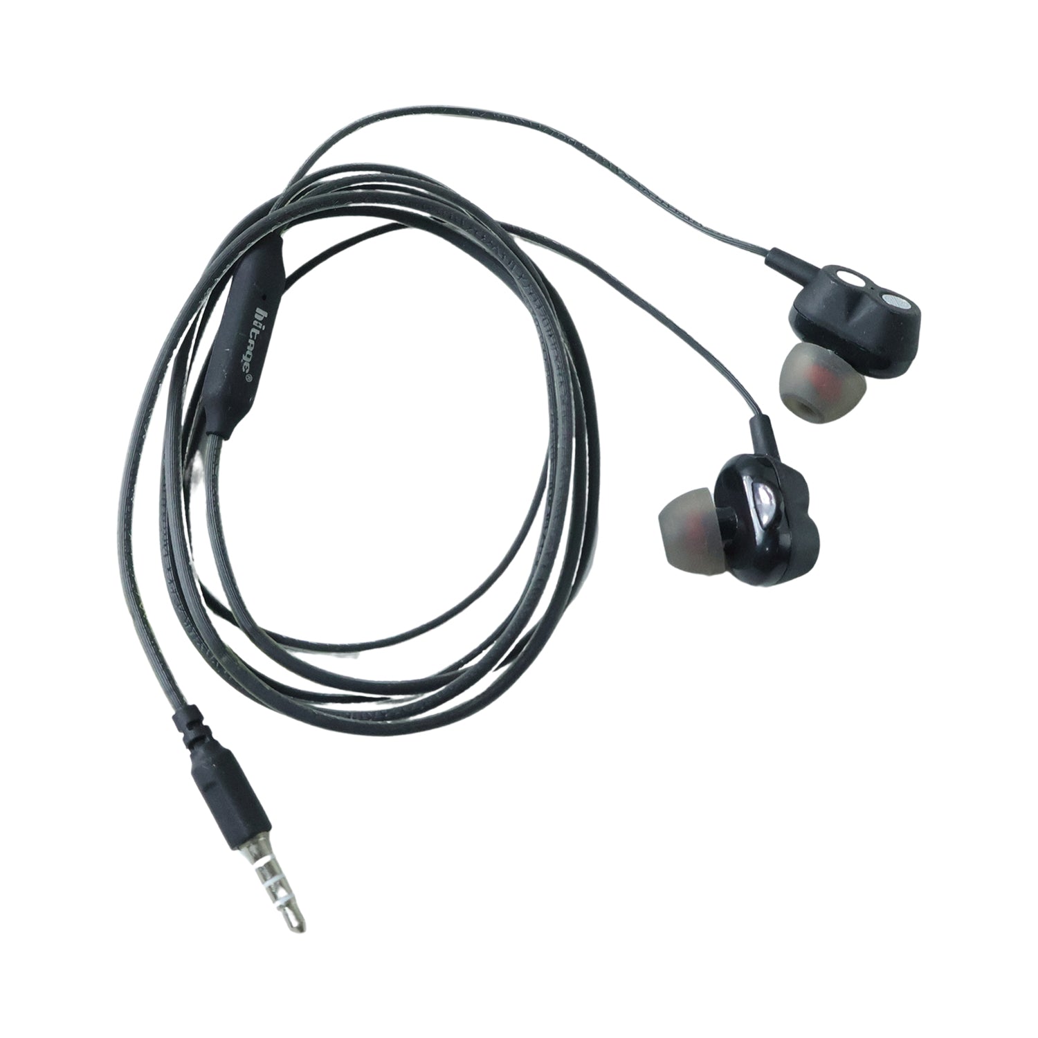 Stereo sound earphones compatible with mobile devices