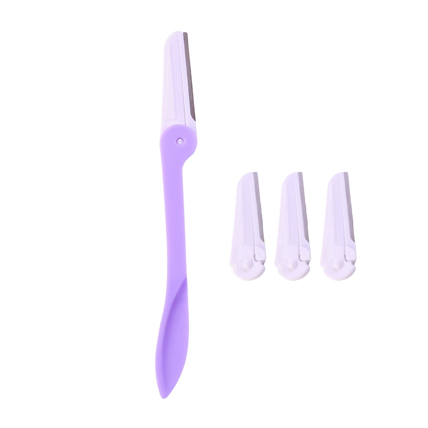 Manual eyebrow trimmer razor tool for daily grooming routines