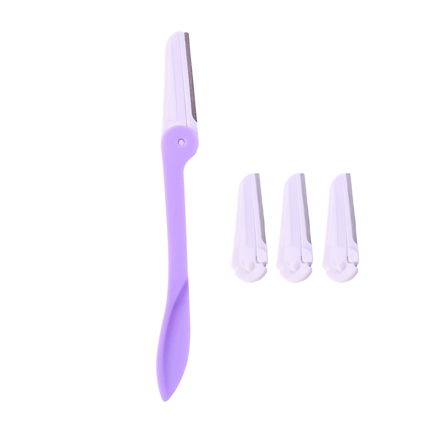 Manual eyebrow trimmer razor tool for daily grooming routines