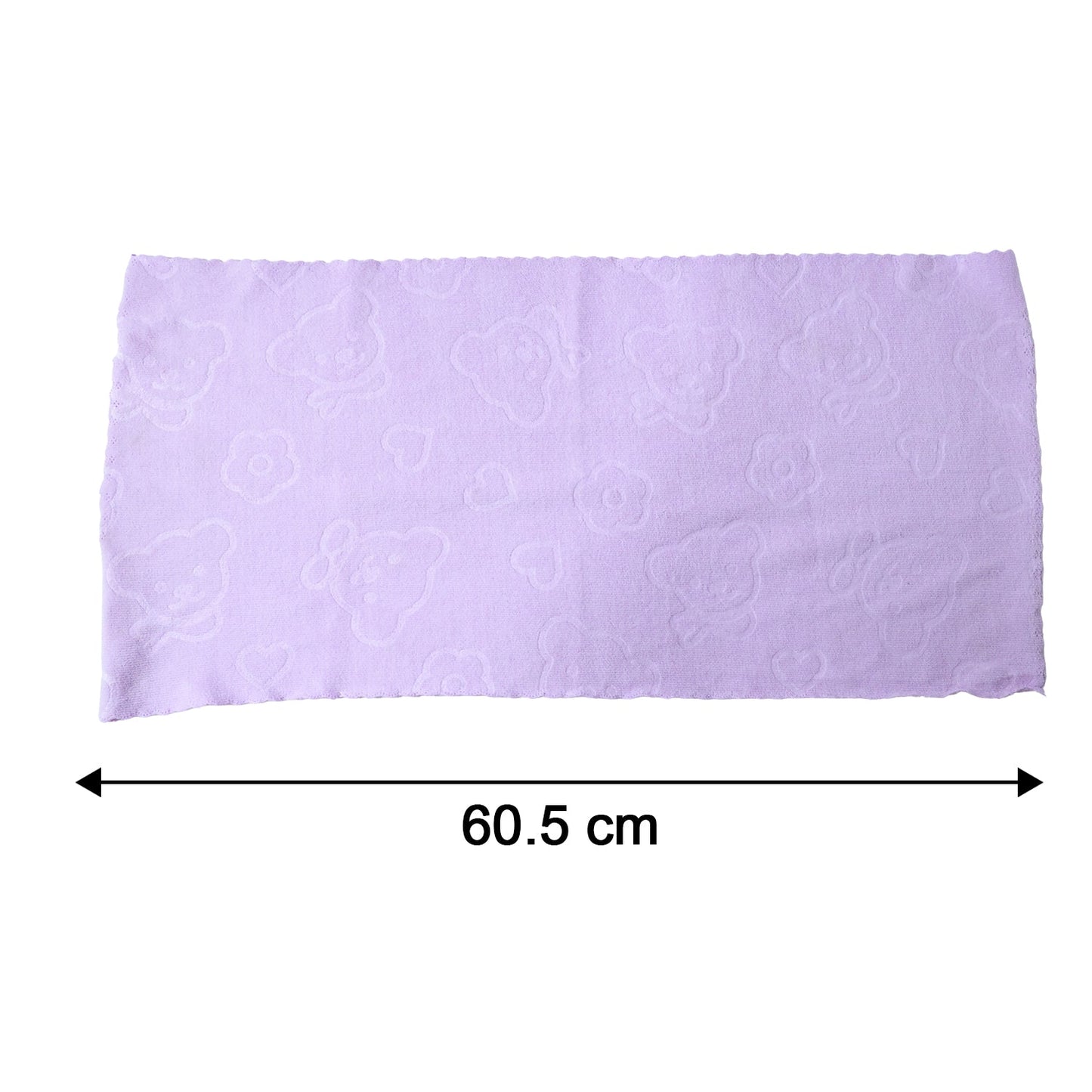 Size details of the microfiber cleaning cloth, 64x32 cm