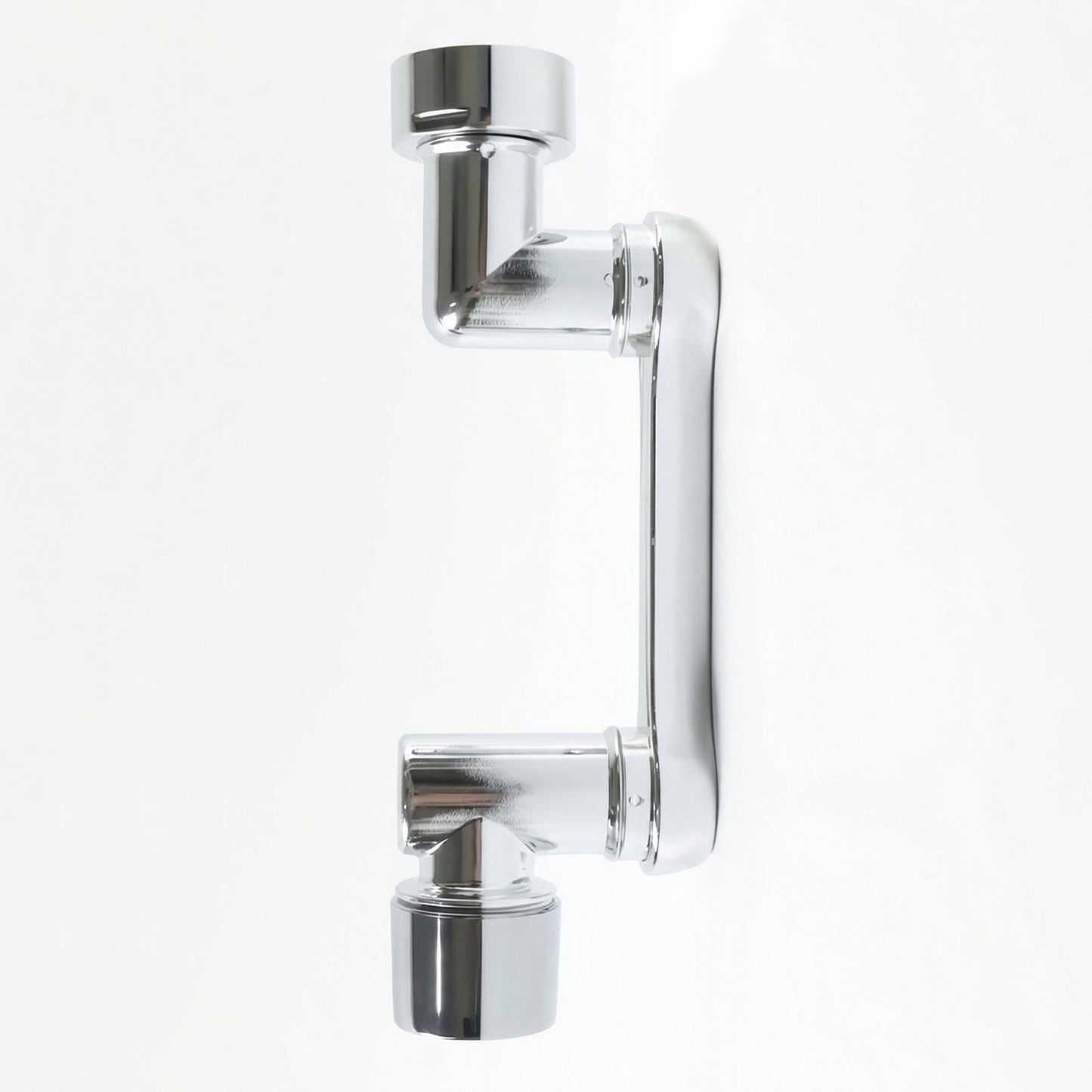 Kitchen sink tap extension nozzle for flexible washing