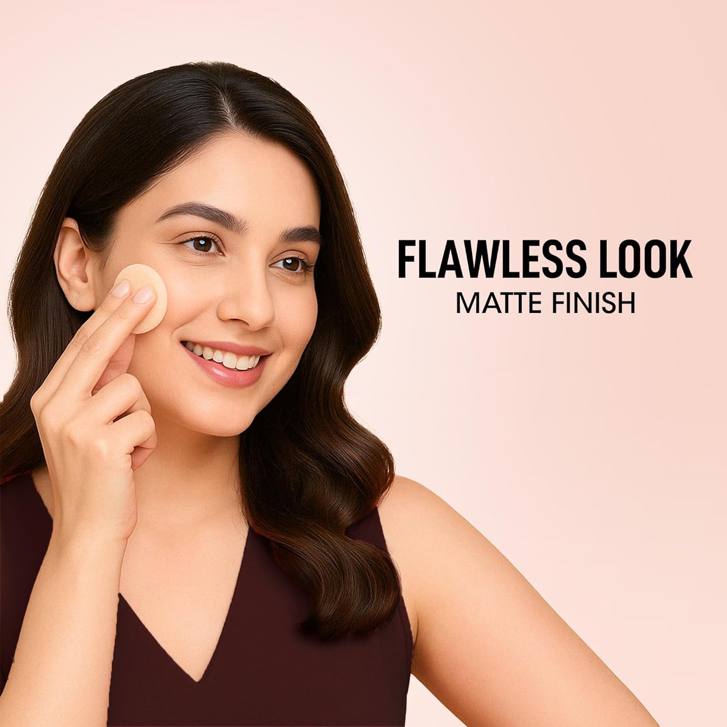 Side view of Flawless Touch Compact Powder compact powder