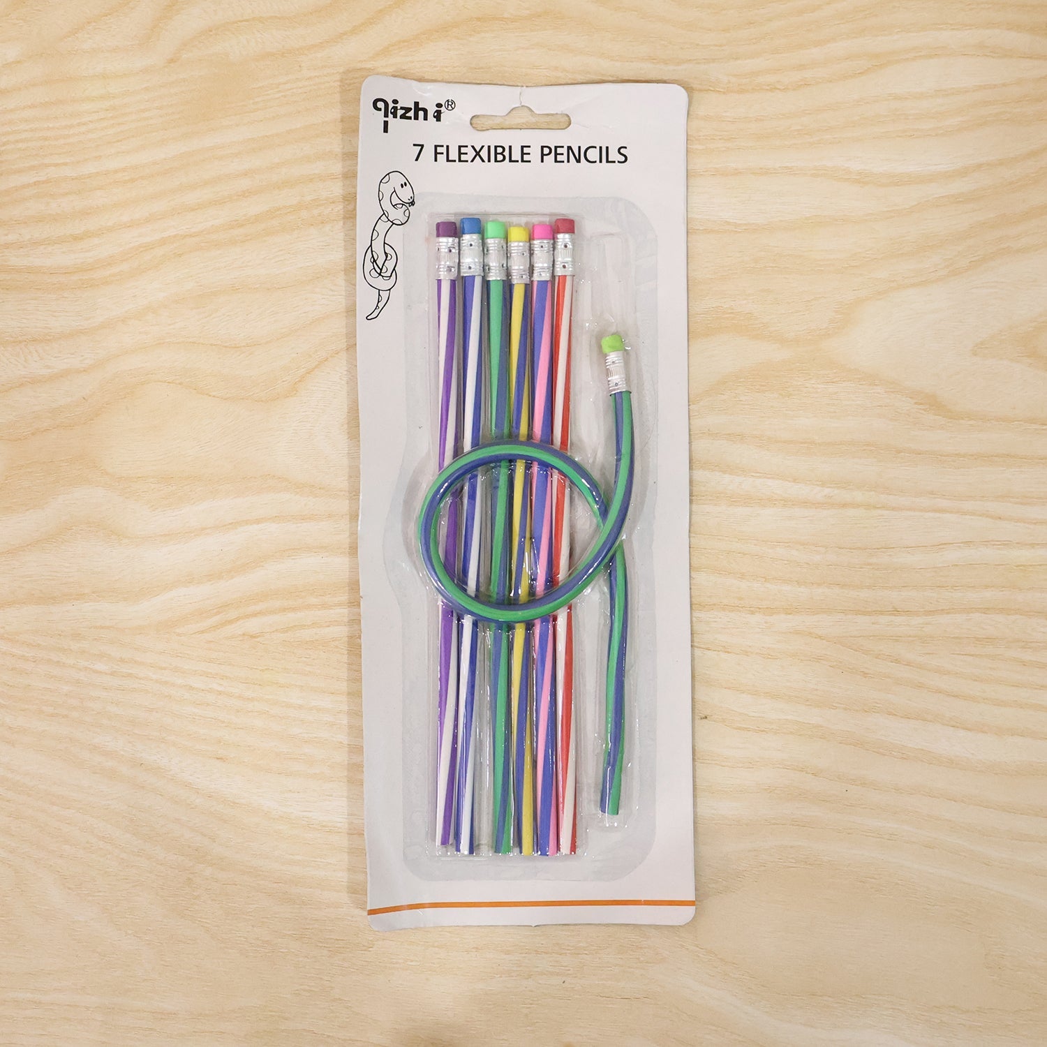 Swirl design pencils used for drawing on paper