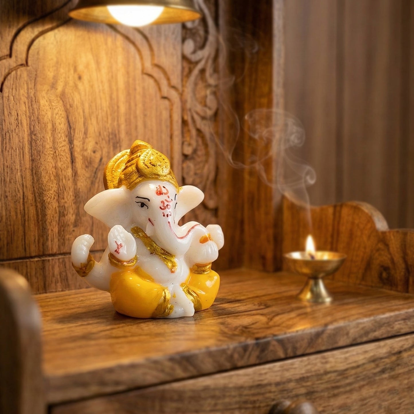Decorative Ganesh murti suitable as a devotional gift