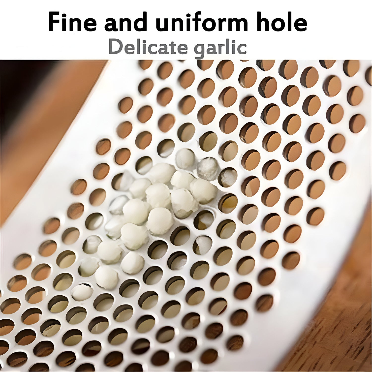 Compact garlic chopper tool for home chefs' kitchen