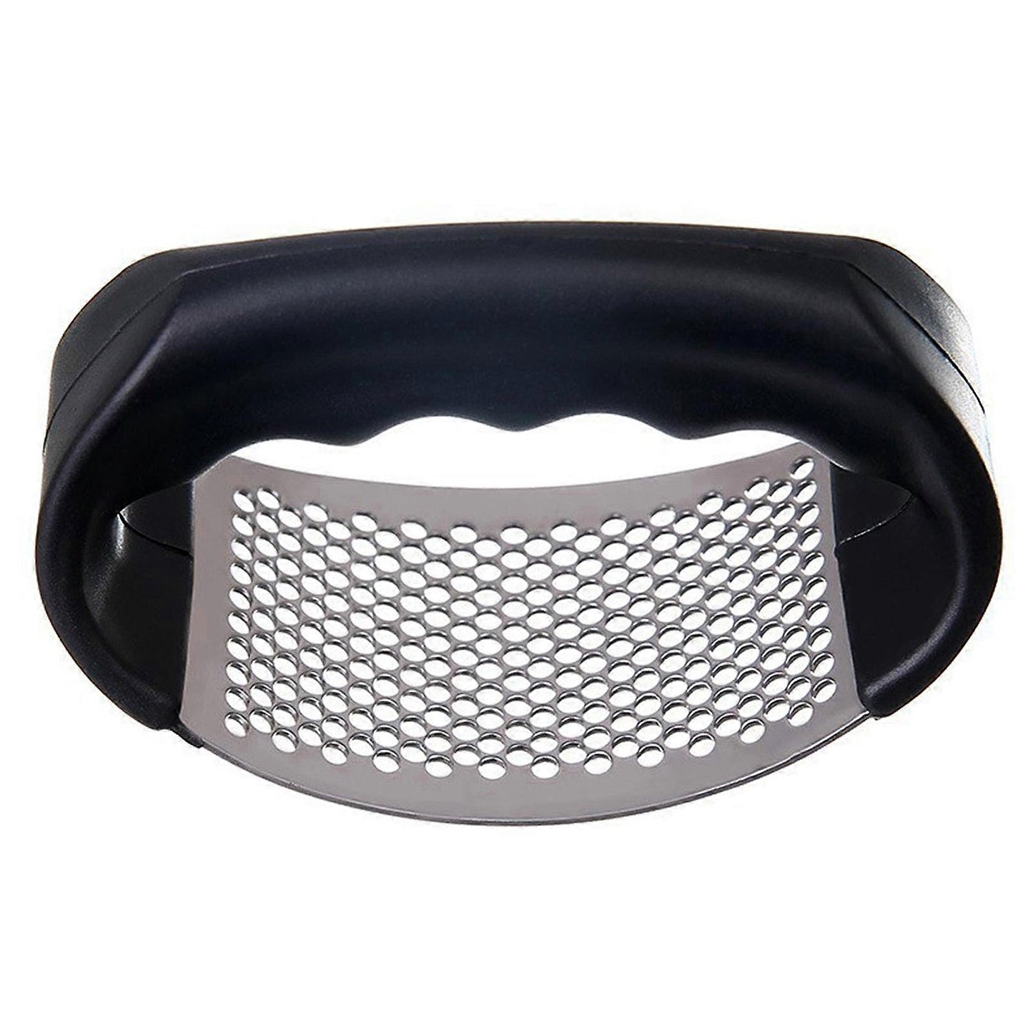 Durable garlic press crusher for evenly minced garlic