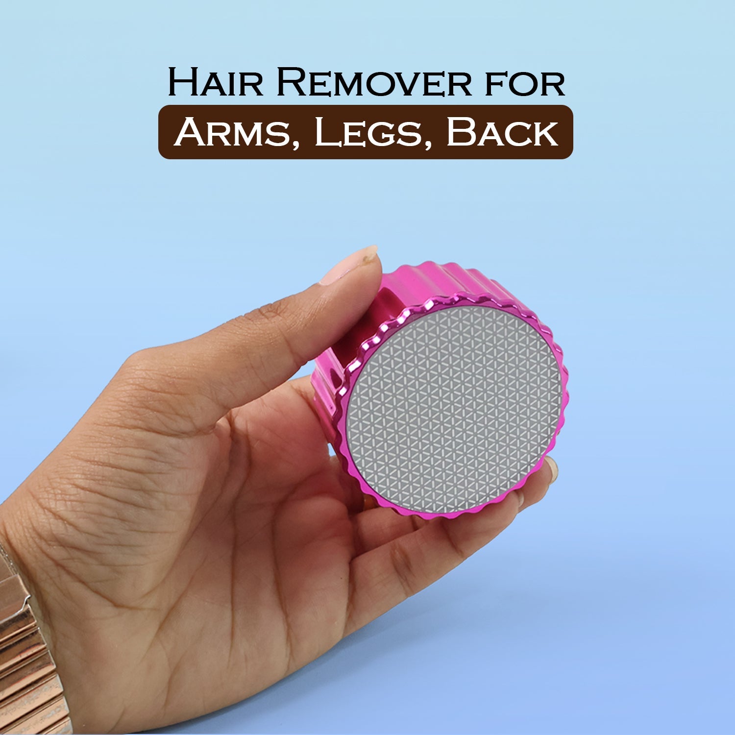 Eco-friendly and reusable Nano Hair Remover, a sustainable choice for body grooming.