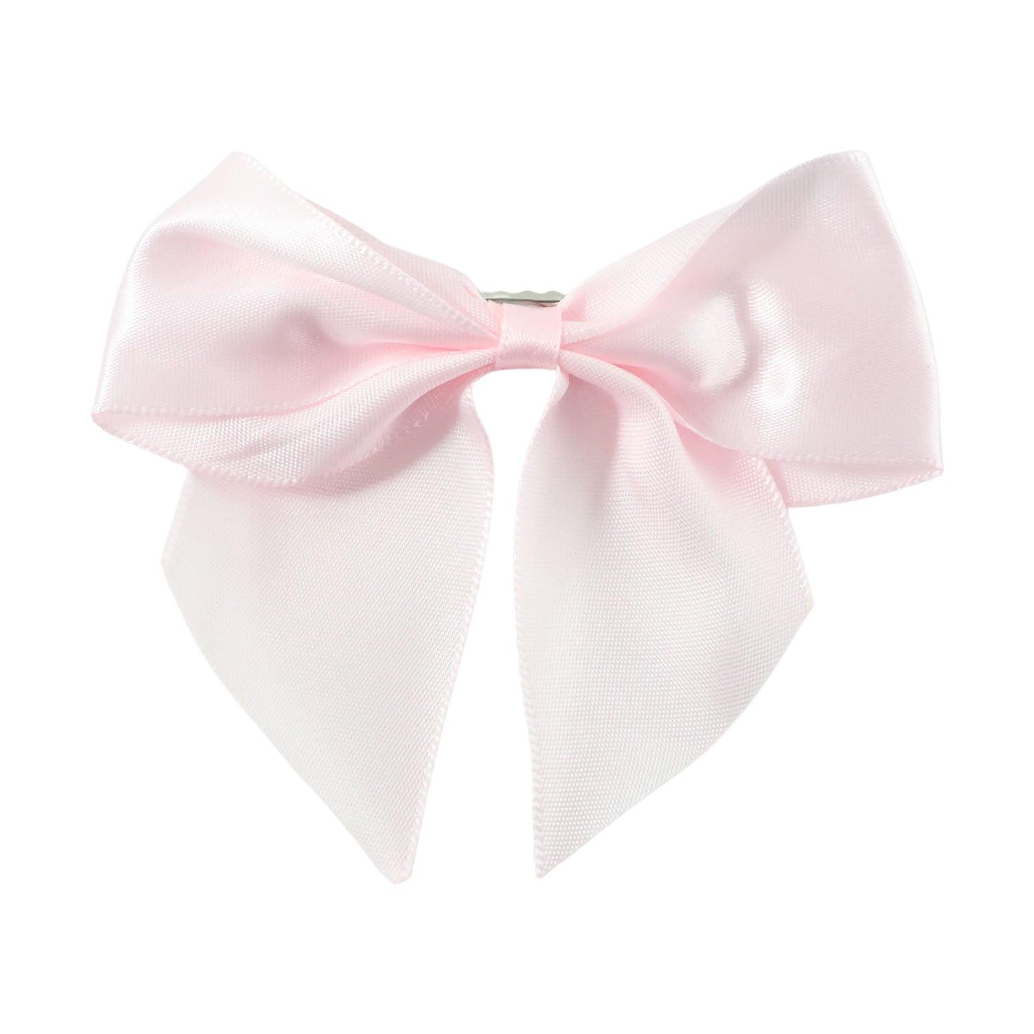 Soft fabric satin hair bow clip perfect for parties and special occasions