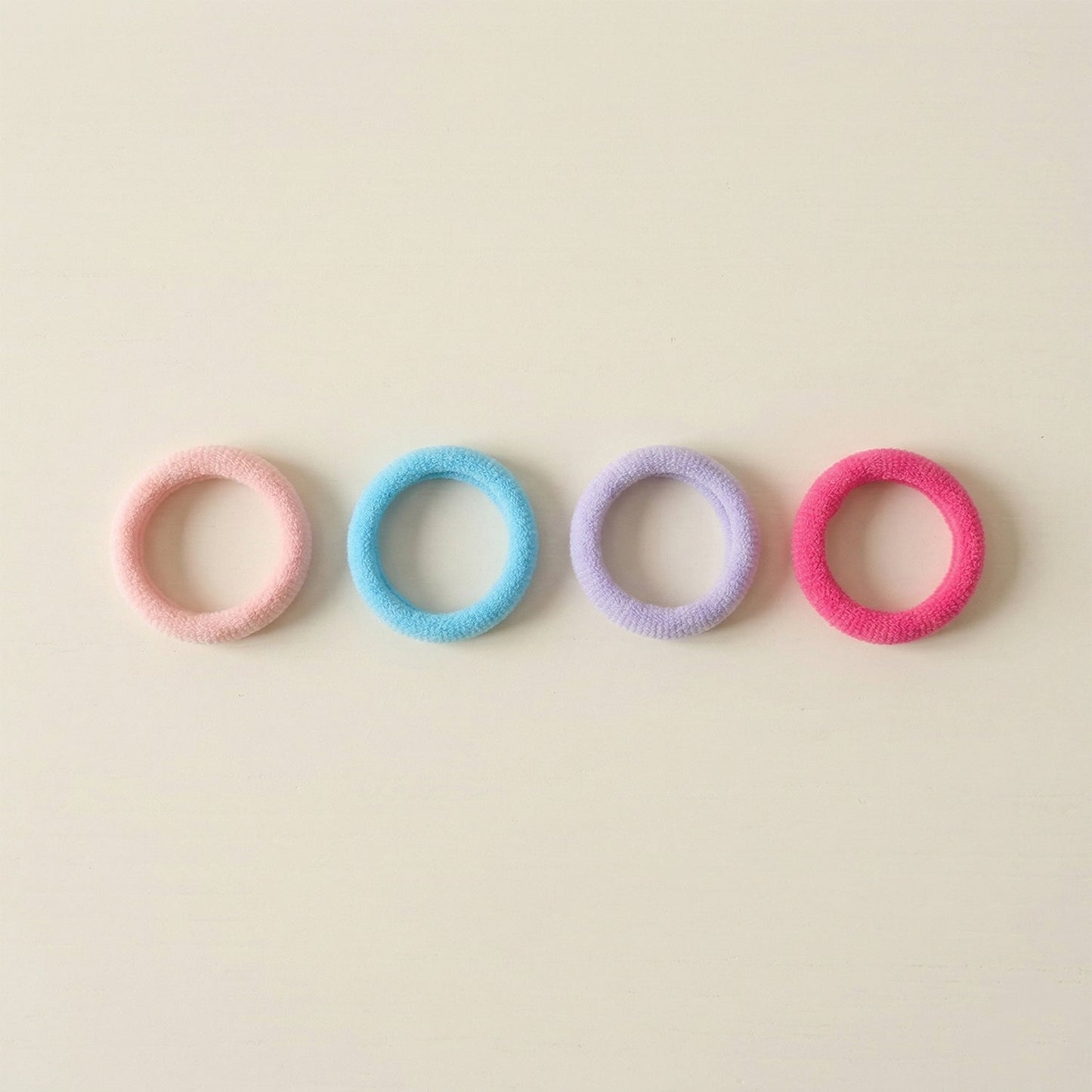 Soft, stretchy hair bands suitable for daily use and active kids
