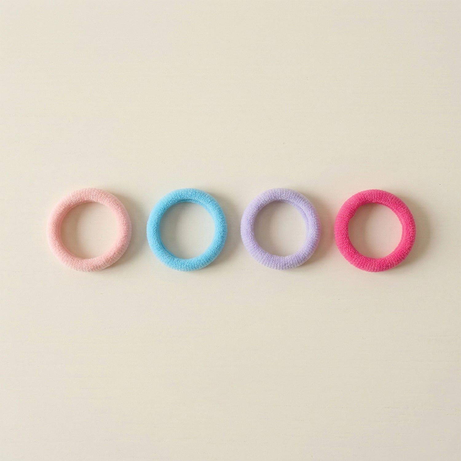 Soft, stretchy hair bands suitable for daily use and active kids