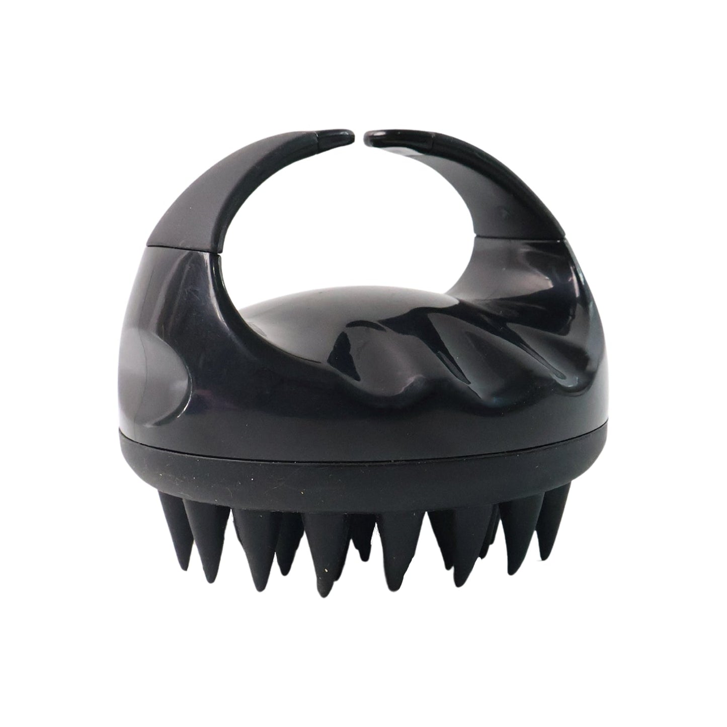 Silicone scalp scrubber tool for shampoo and conditioner application