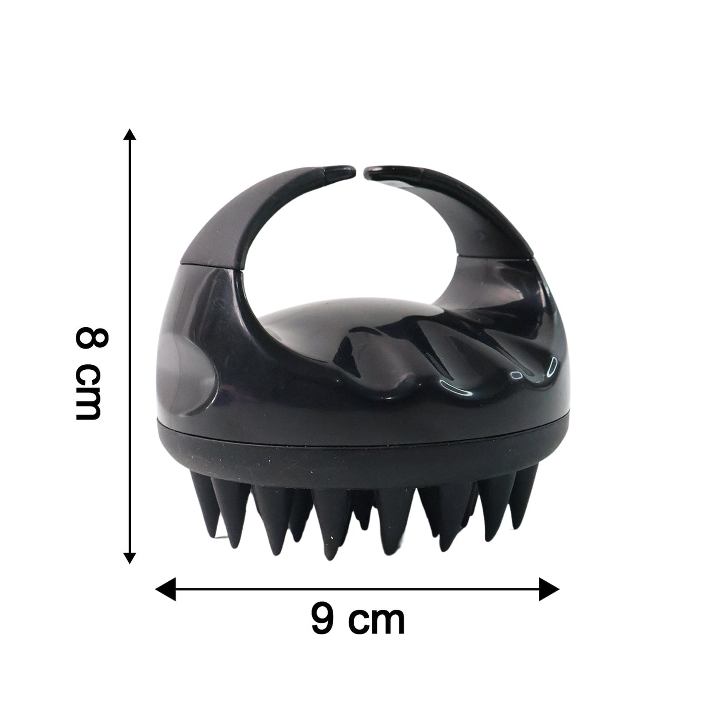 Handheld scalp massager shampoo brush with non-slip handle