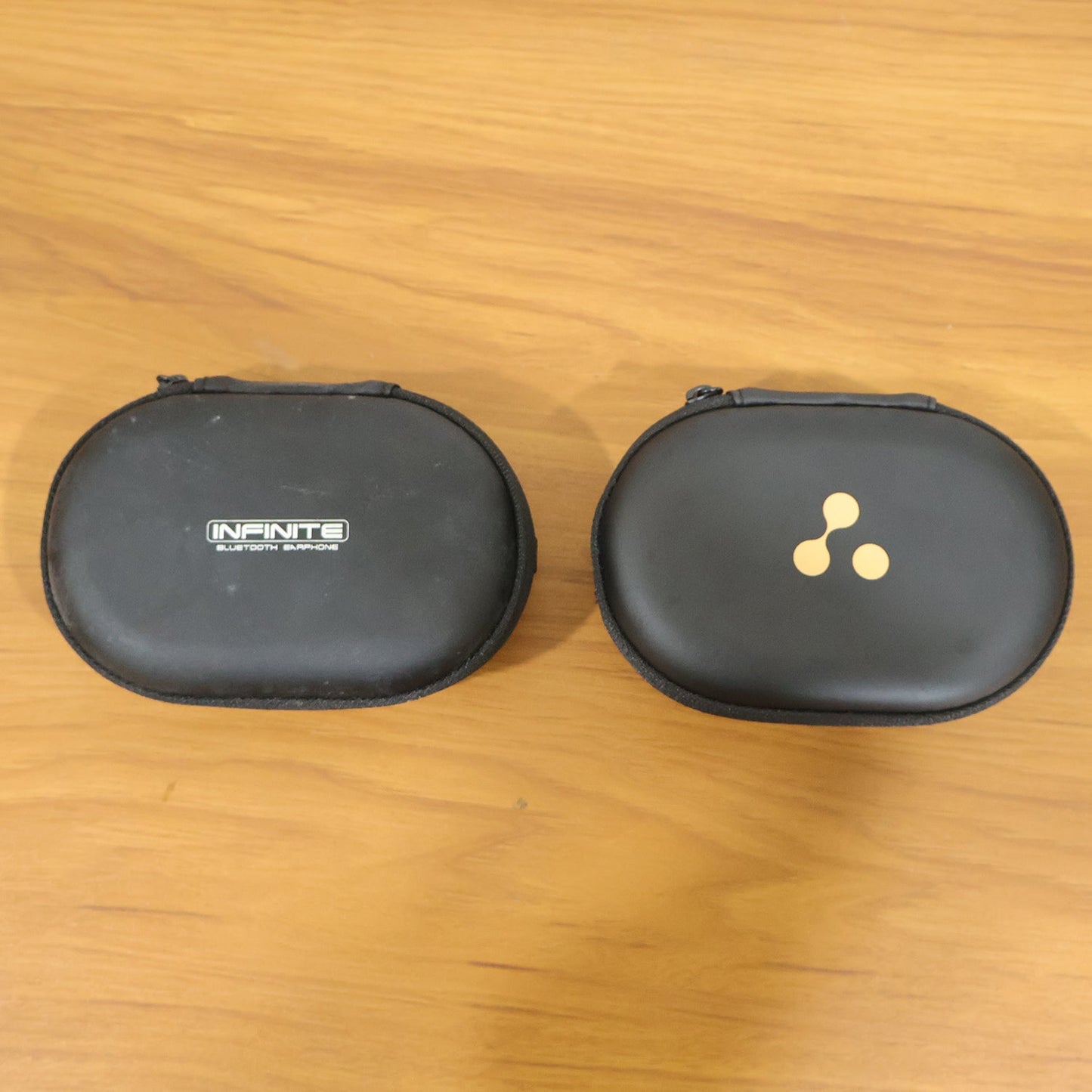 Zippered earphone pouch for secure storage