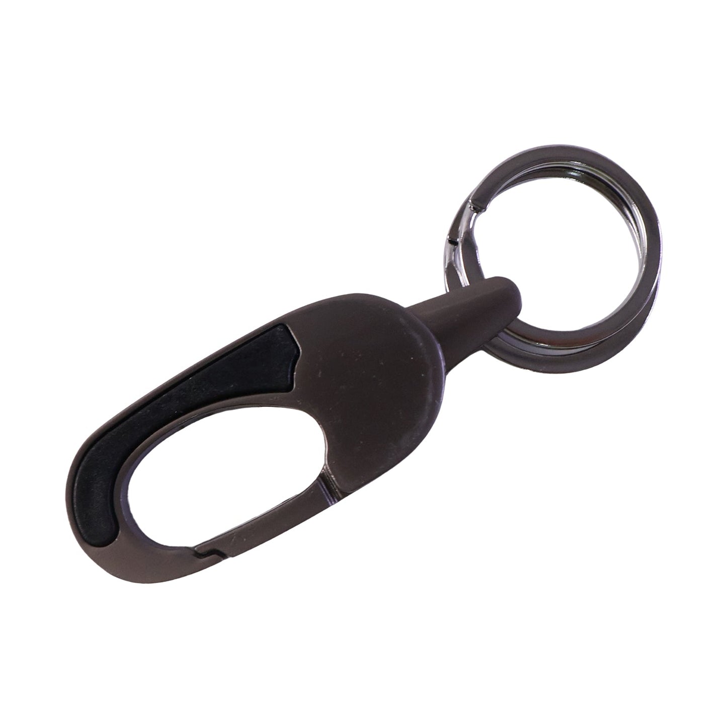 Heavy-duty metal keychain ideal for organizing car, bike, and home keys.
