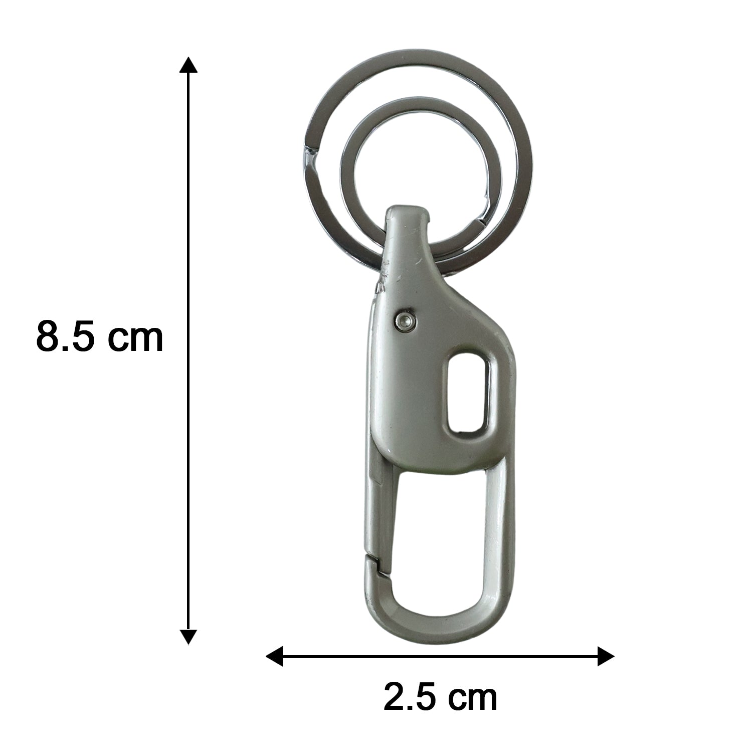 Multiple images displaying different angles of metal key holder