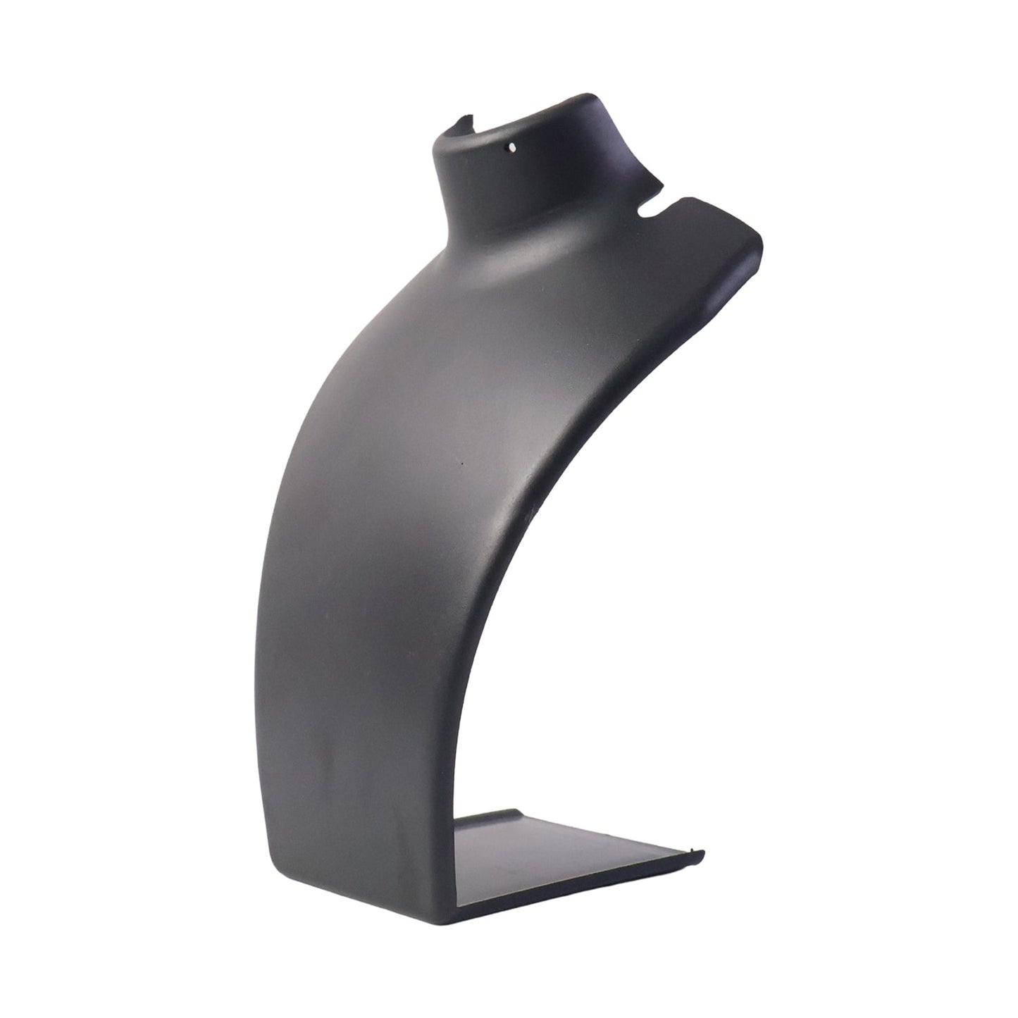 Top view of premium black necklace display stand mannequin bust in India
