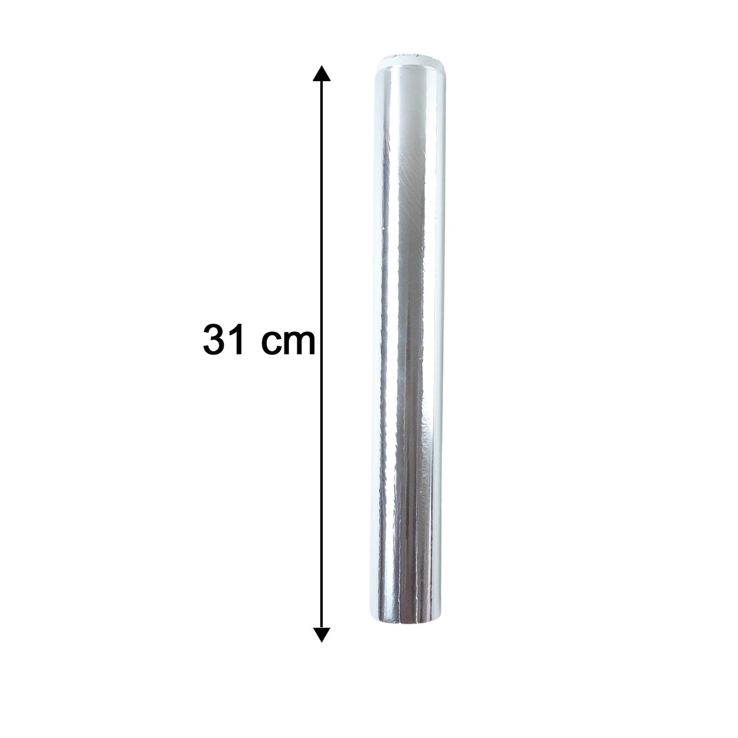 Compact and lightweight aluminium foil roll for kitchen and outdoor use