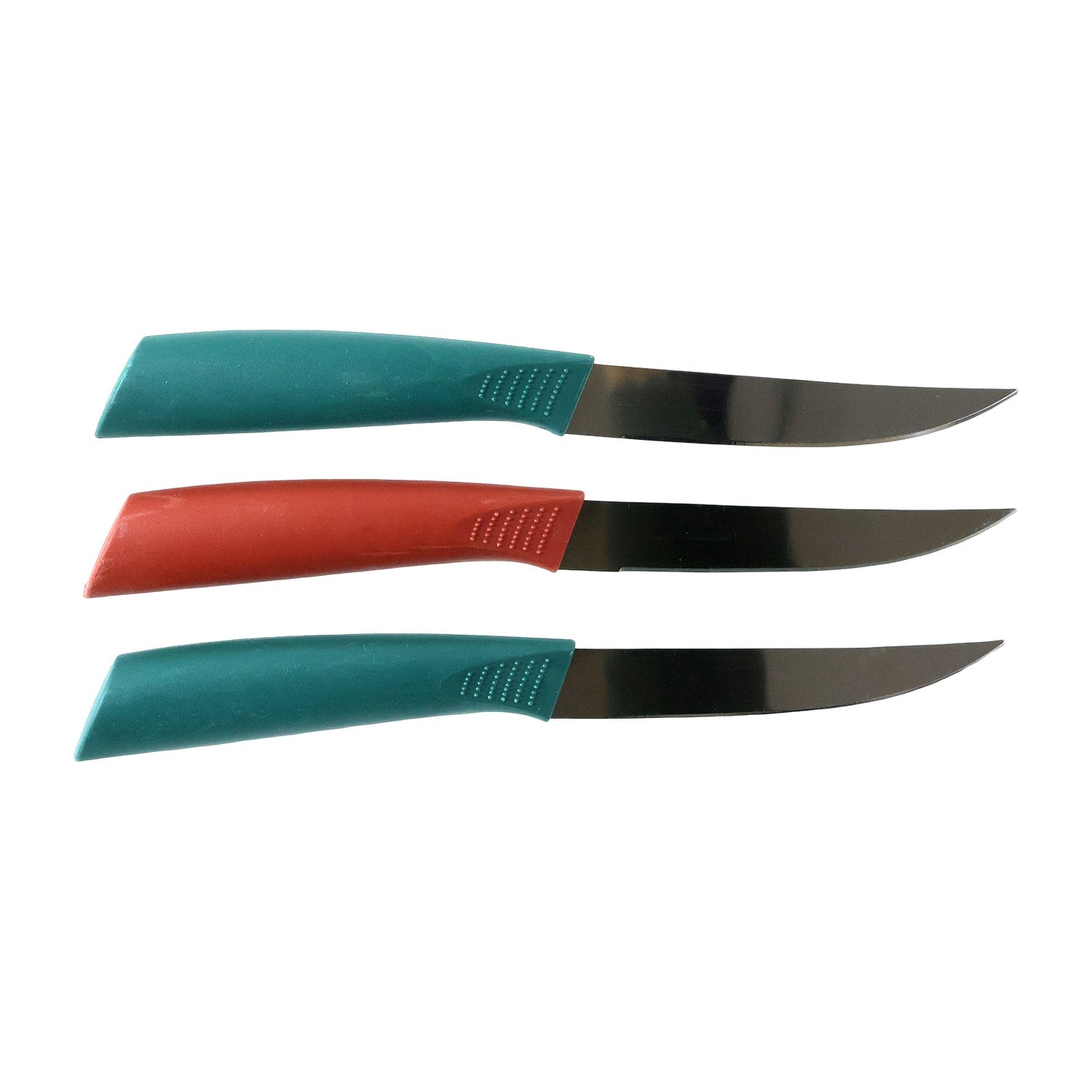 Multipurpose stainless steel knives for fruit and vegetable preparation
