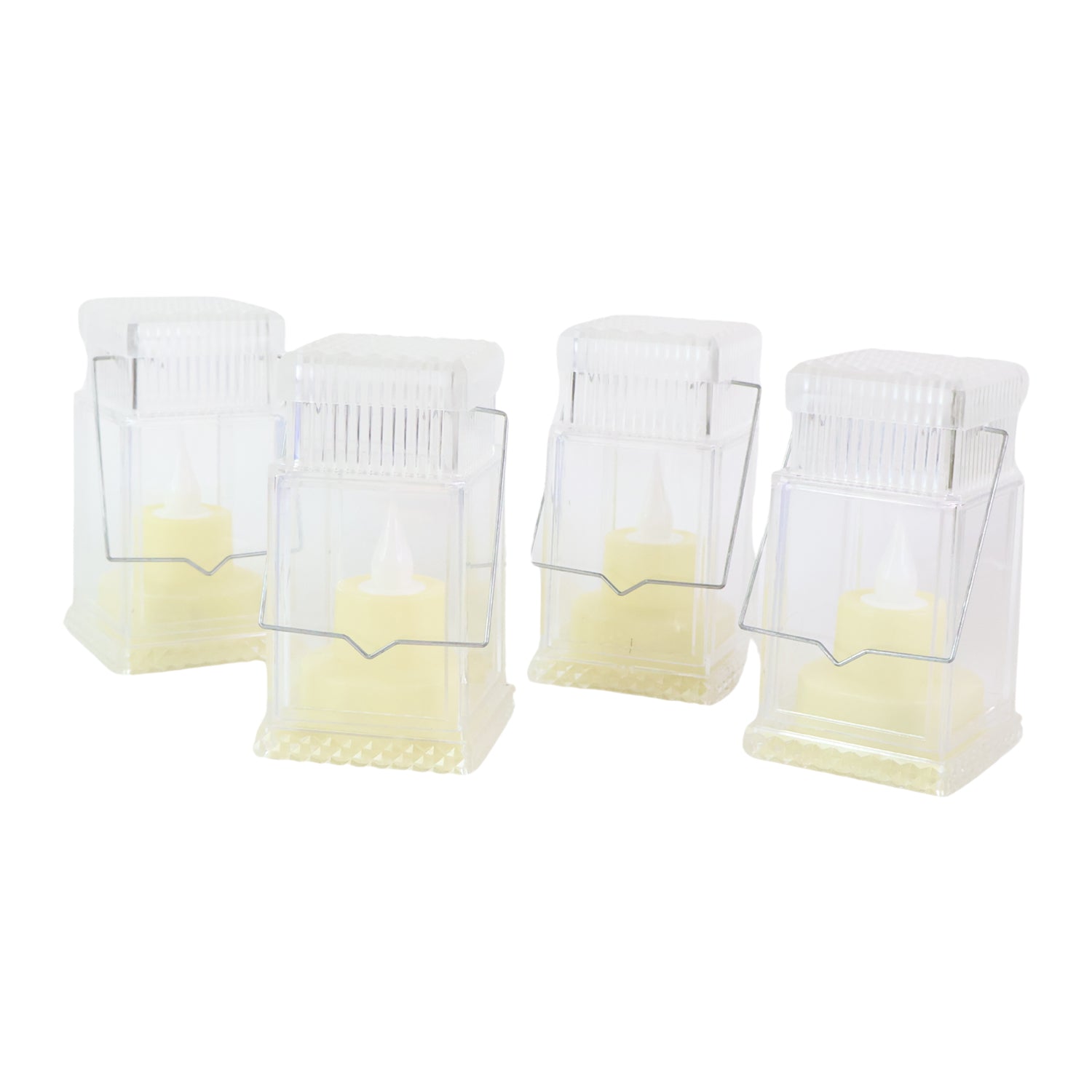 Lantern style decorative LED candle lights for home decor