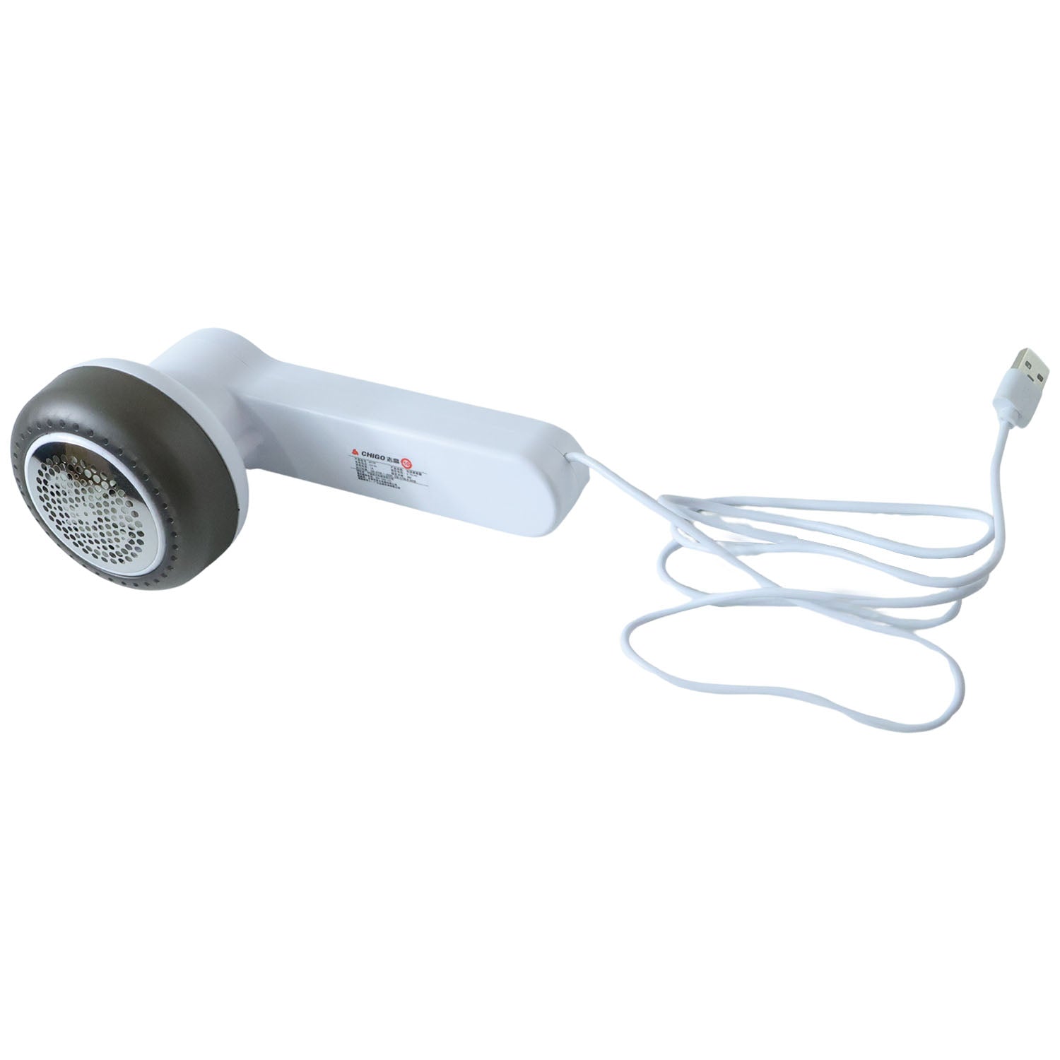 Electric lint remover device for blankets and upholstery cleaning