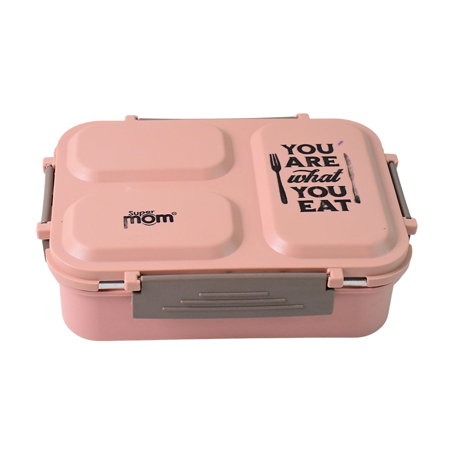 Safe food storage lunch box featuring leakproof locking lid and durable build