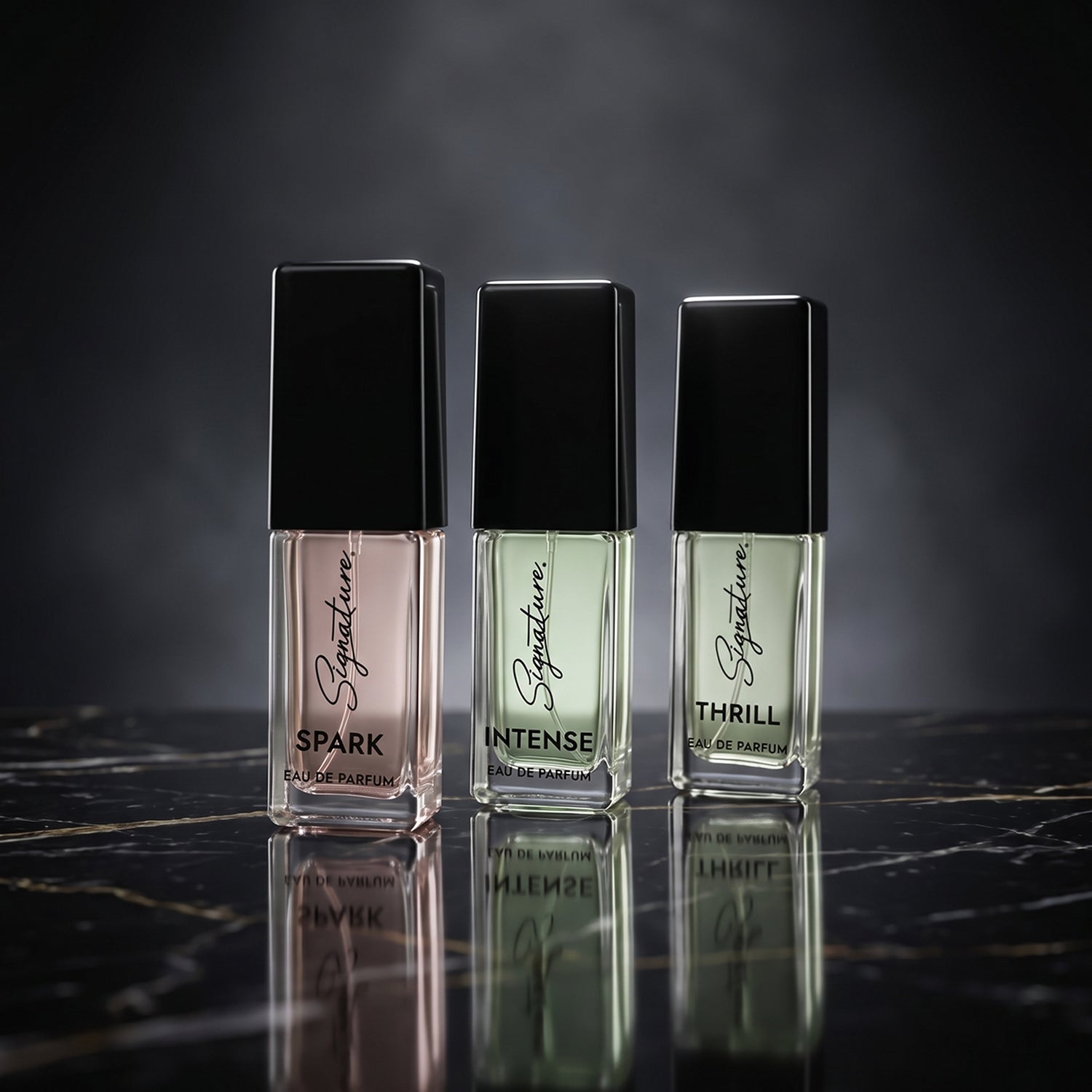 Mini Eau de Parfum 5-piece fragrance kit in elegant packaging