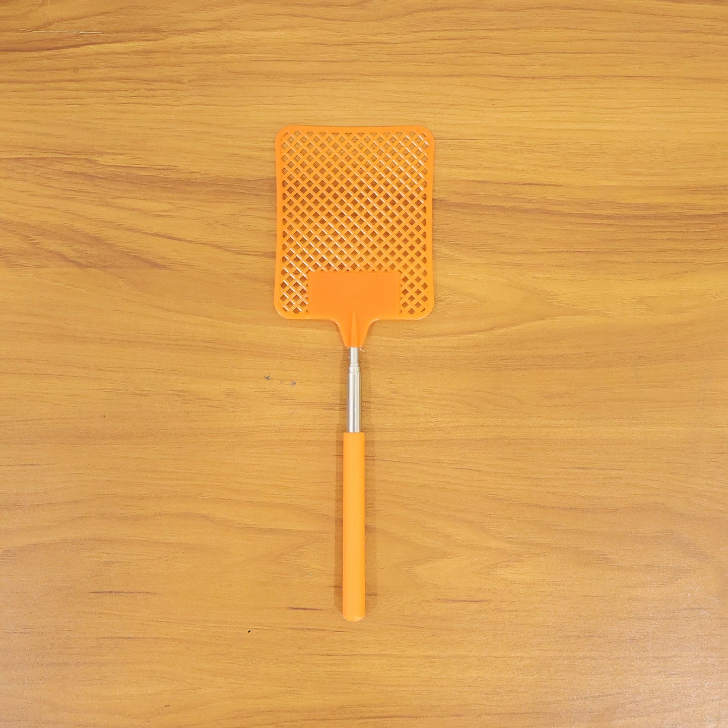 Extendable insect swatter for high spots and corners