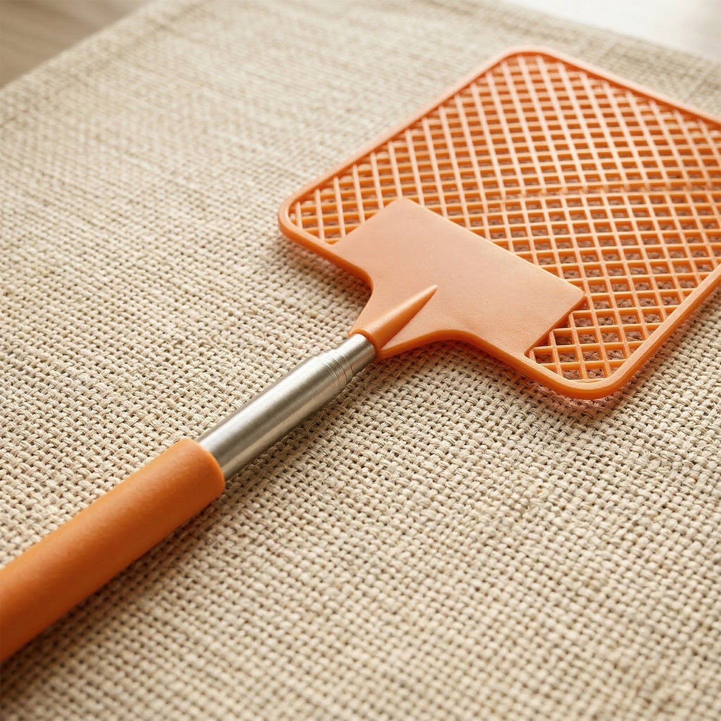 Durable plastic fly swatter for home use