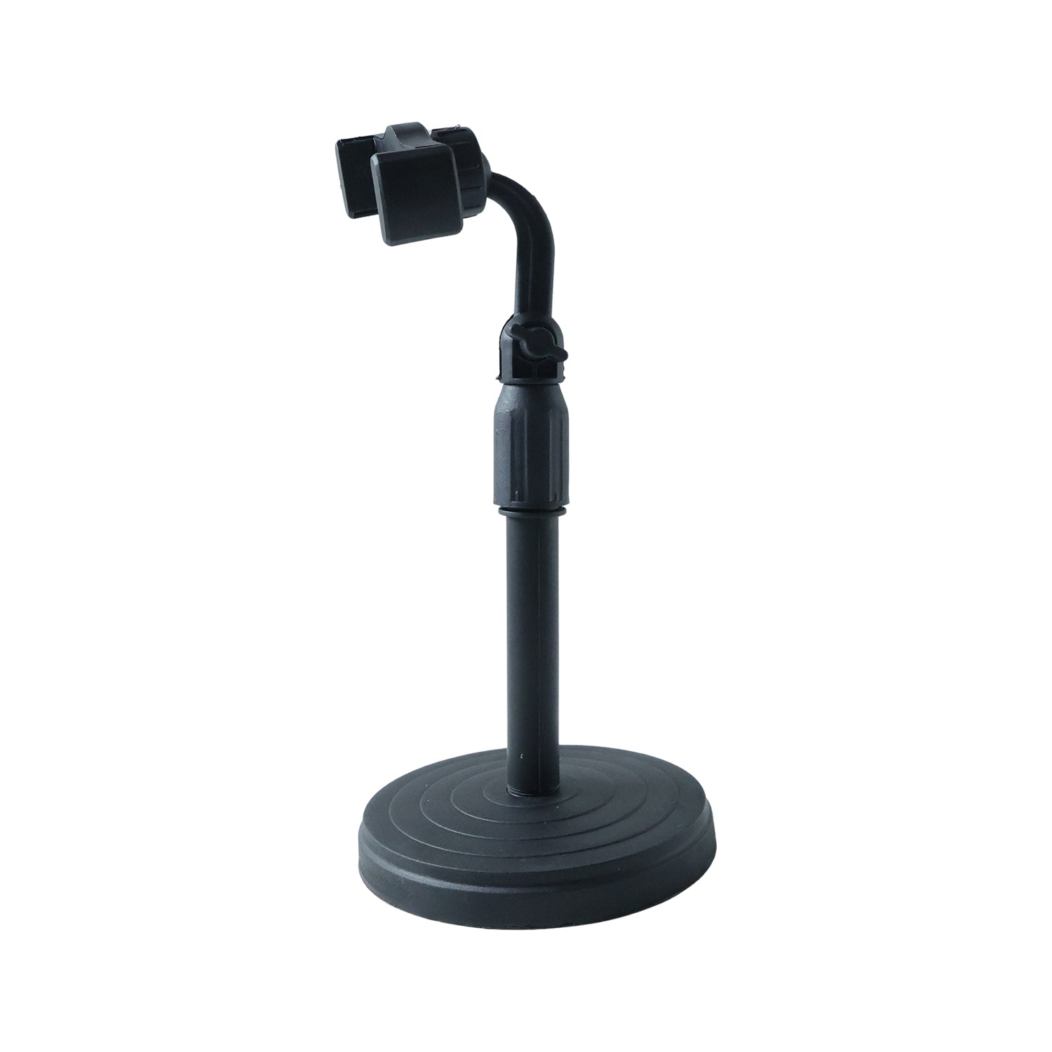Universal mobile phone holder on office desk