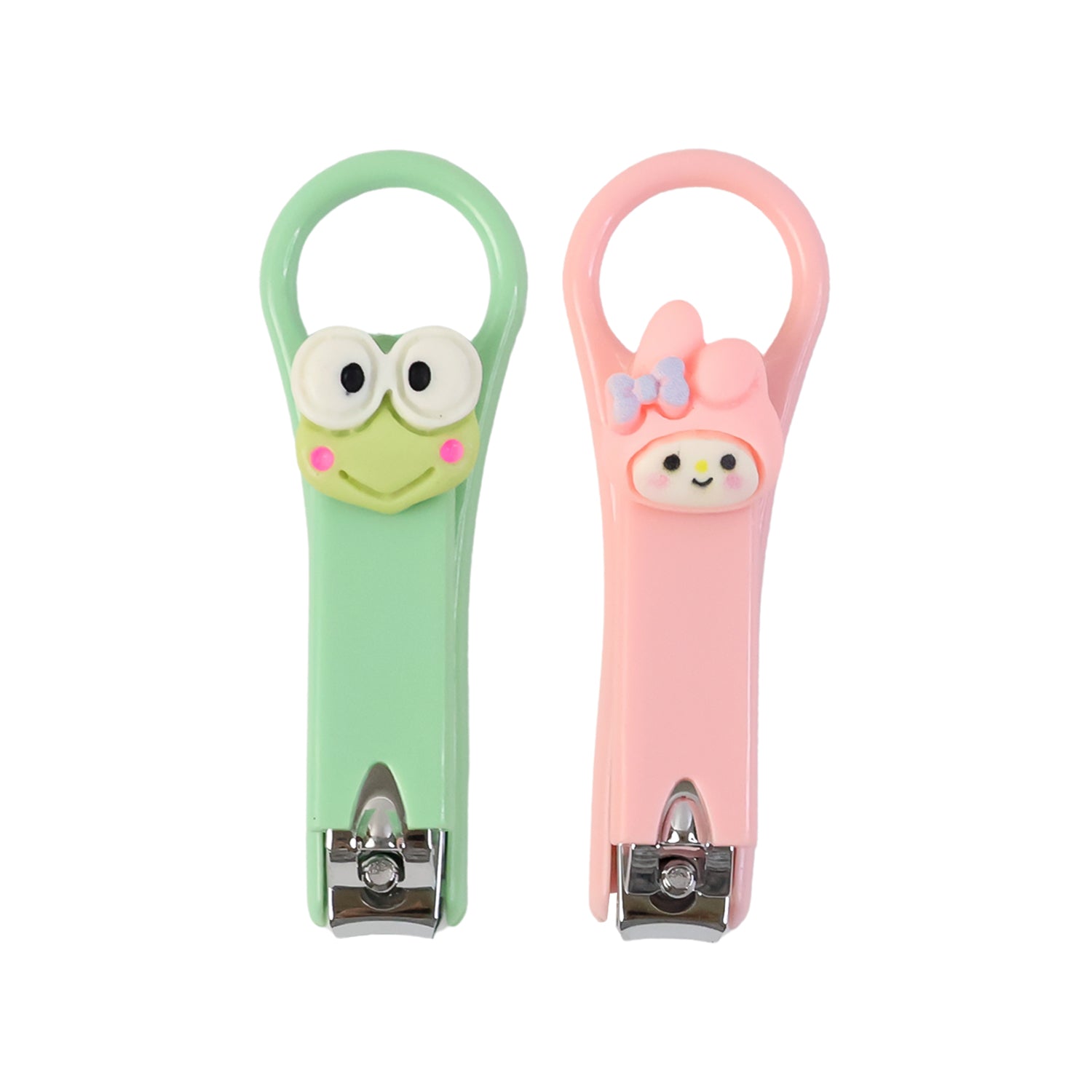 Ergonomic kids nail clipper featuring soft safety grip handle