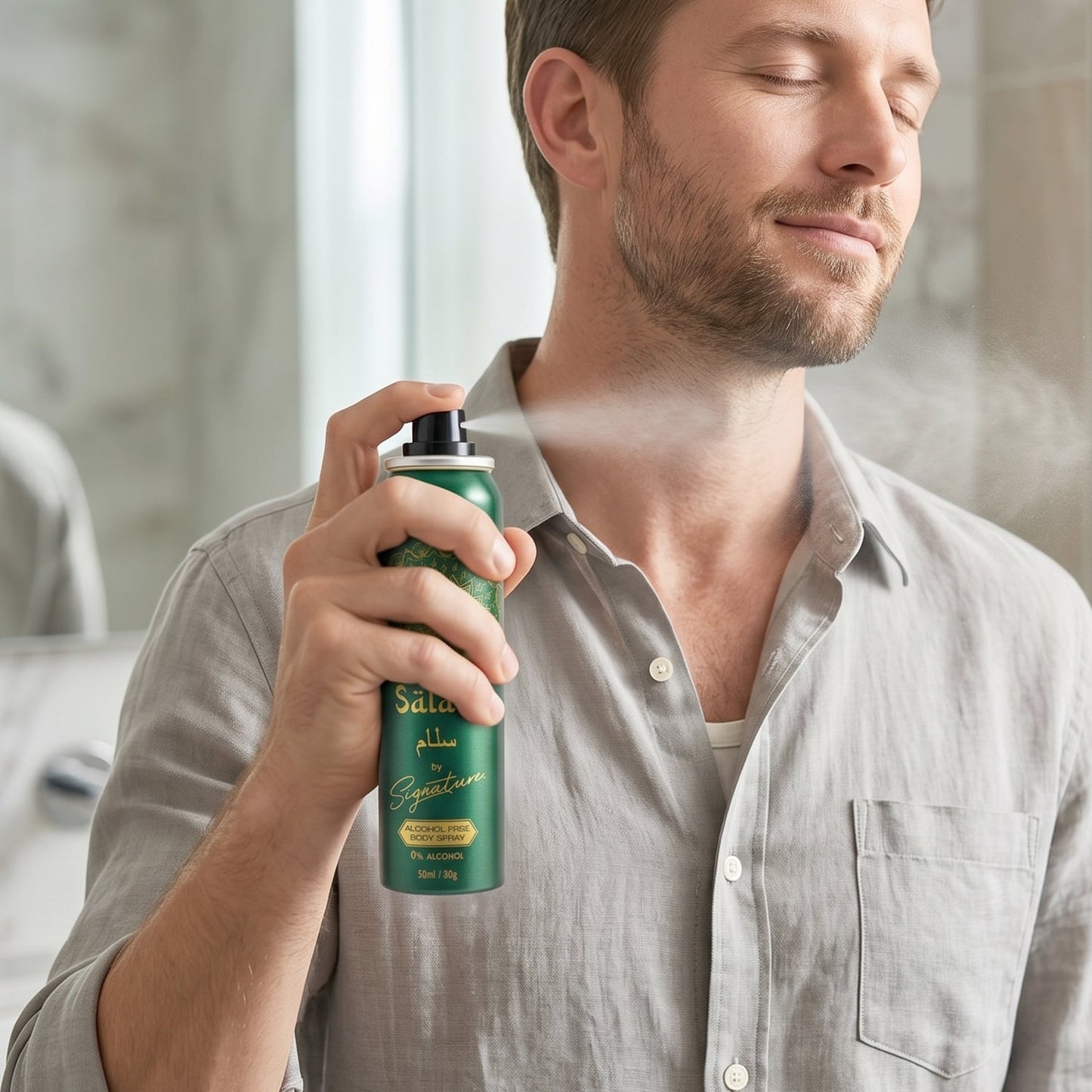 Signature Salam long-lasting men's body spray