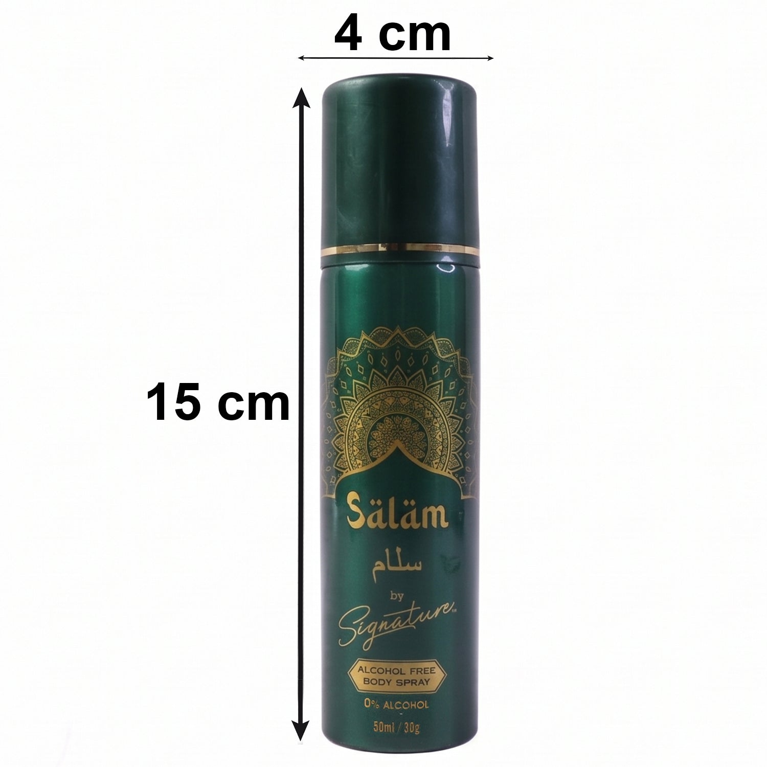 Compact Signature Salam men's perfume spray bottle