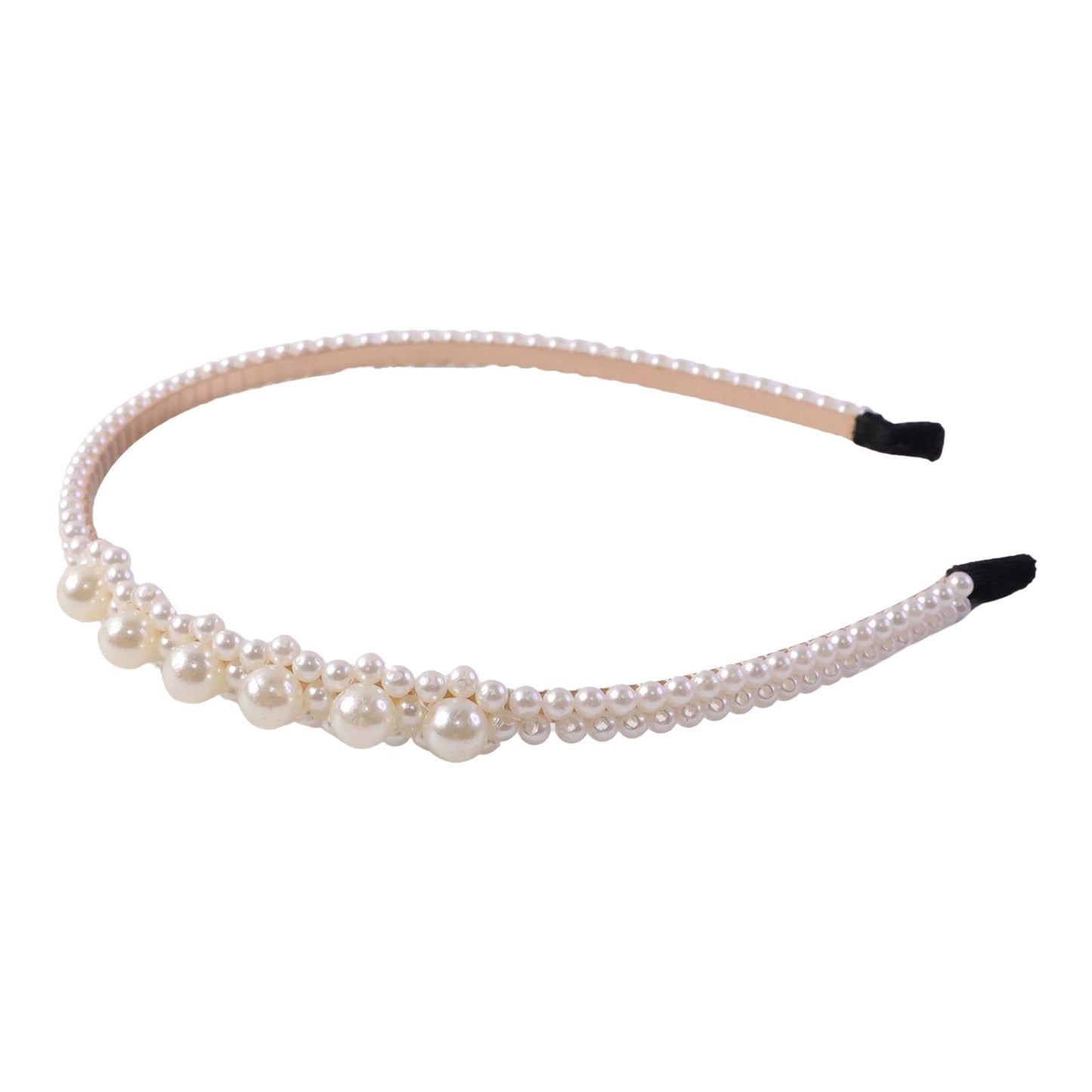 Trendy pearl hairband accessory for women