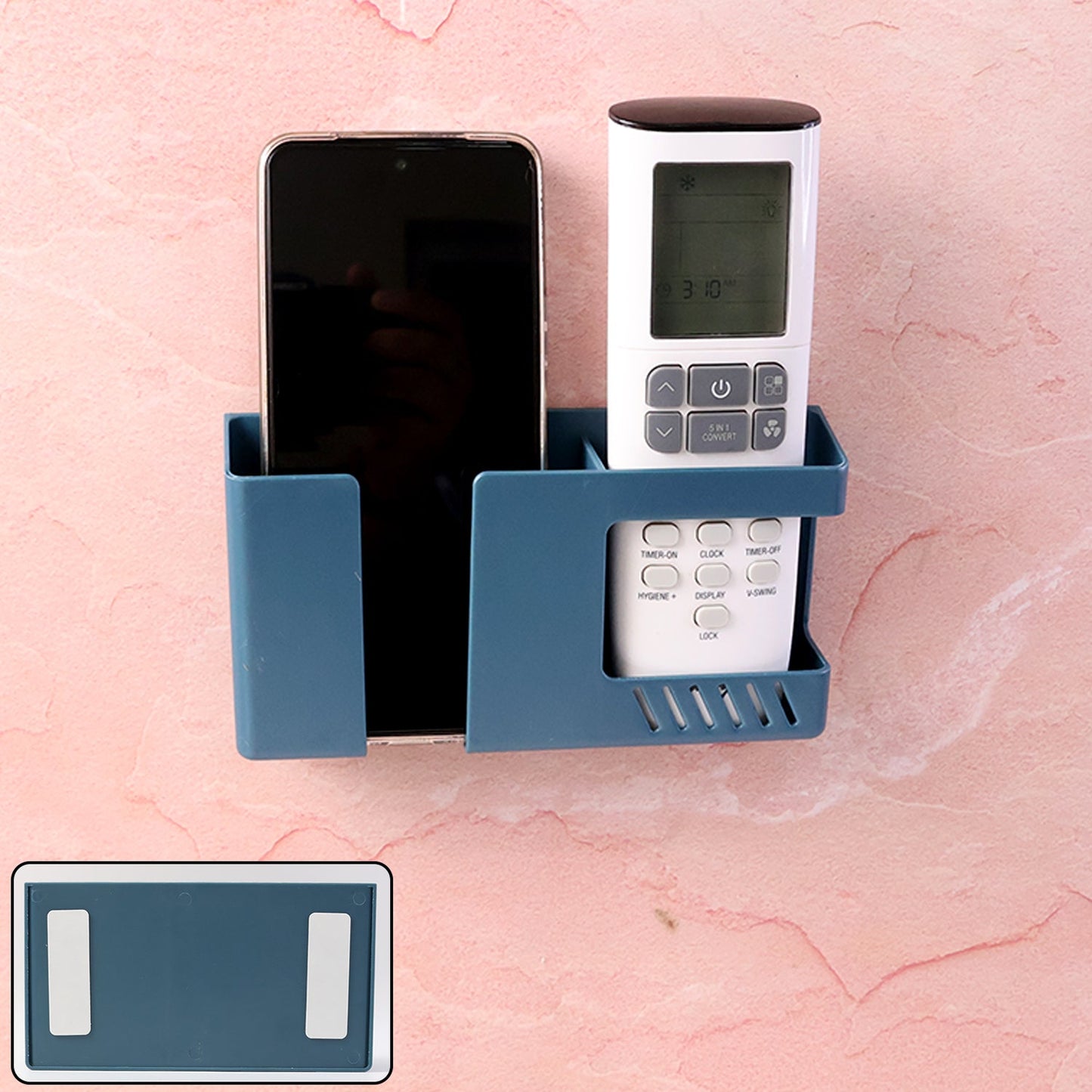Durable modern design wall mounted mobile and remote holder