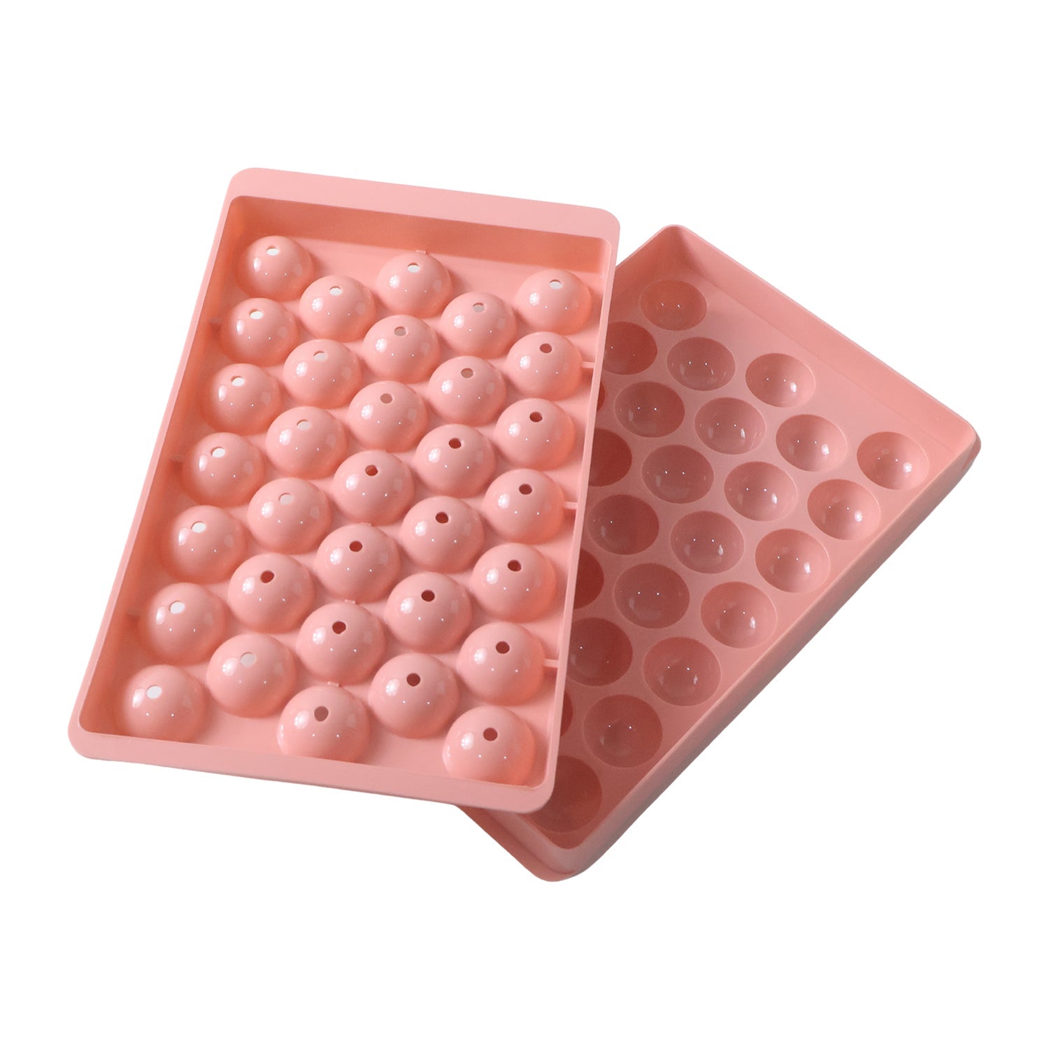 Reusable plastic candy and ice mold for home treats